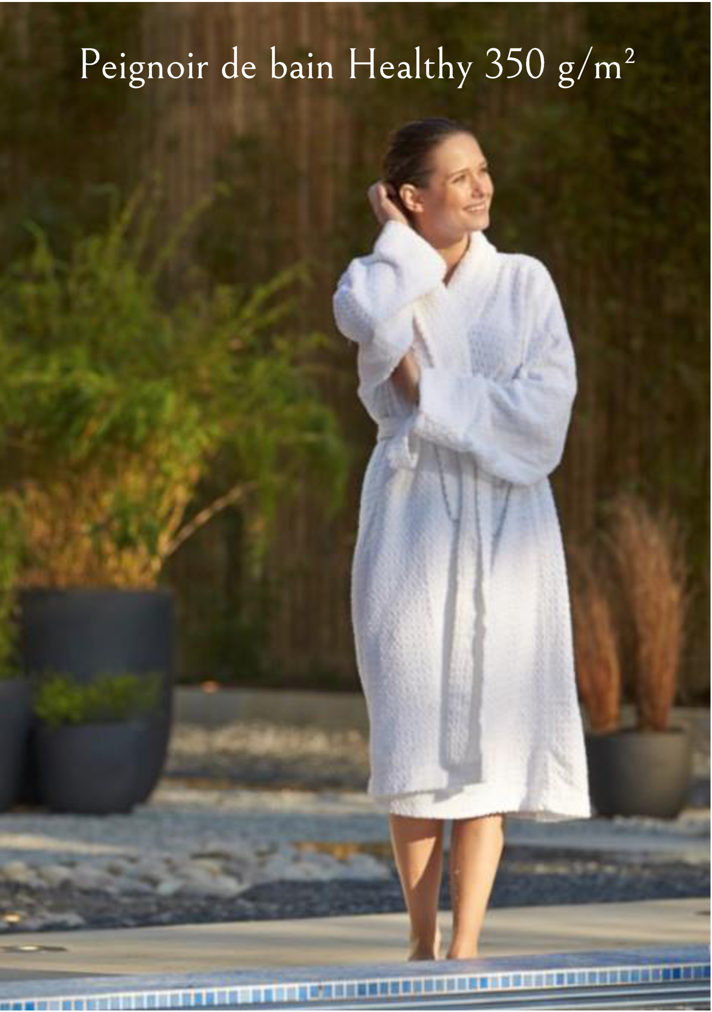 Peignoir de bain Healthy 350 g/m² Peignoir de bain Healthy 350 g/m²