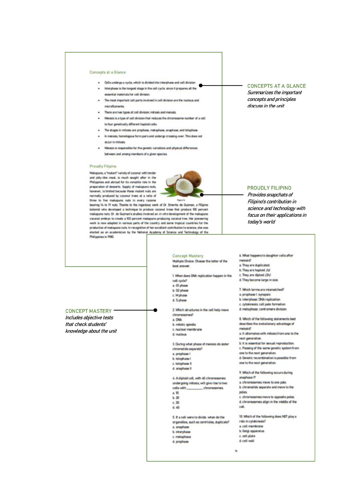 CONCEPTS AT A GLANCE