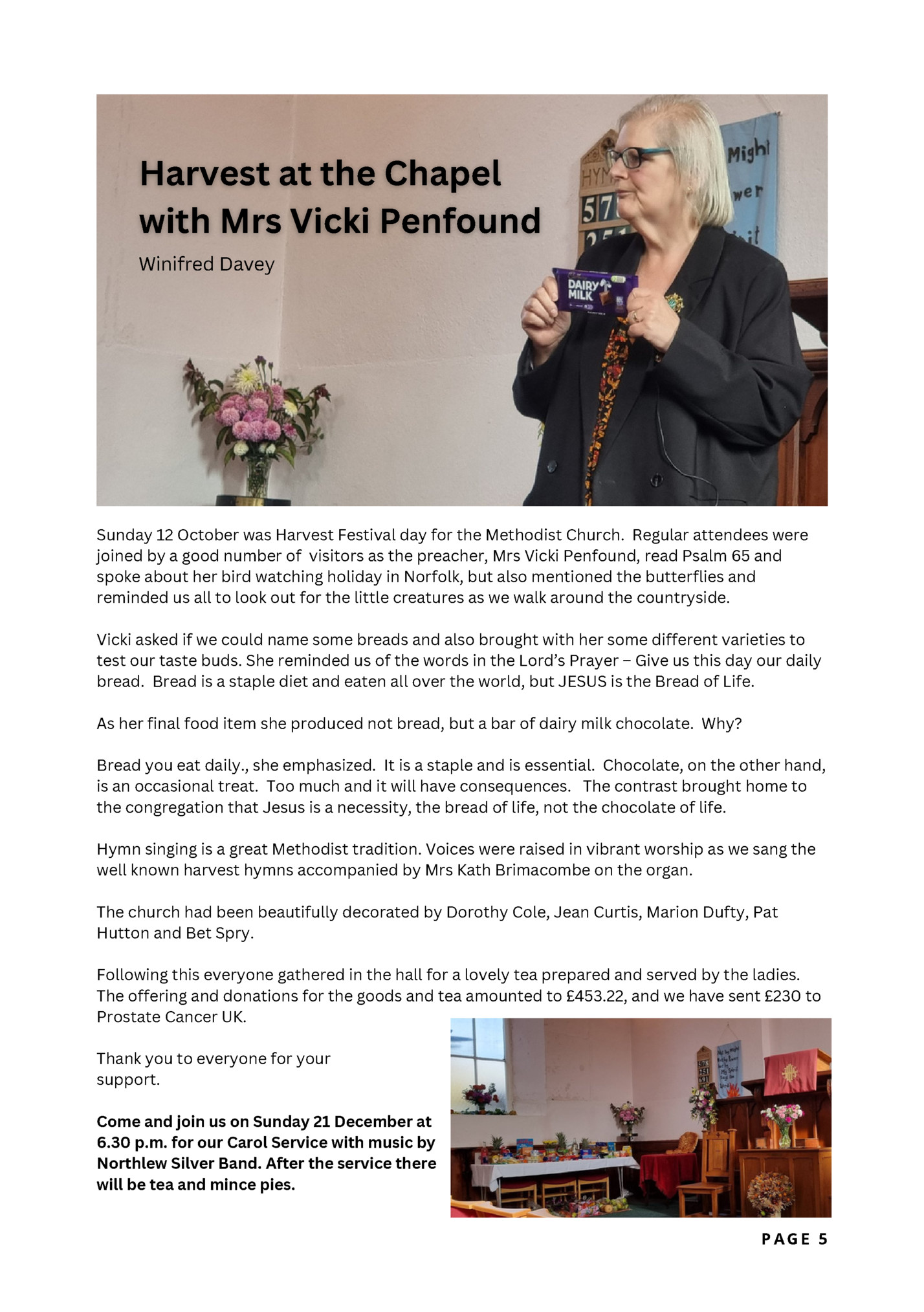 Harvest at the Chapel