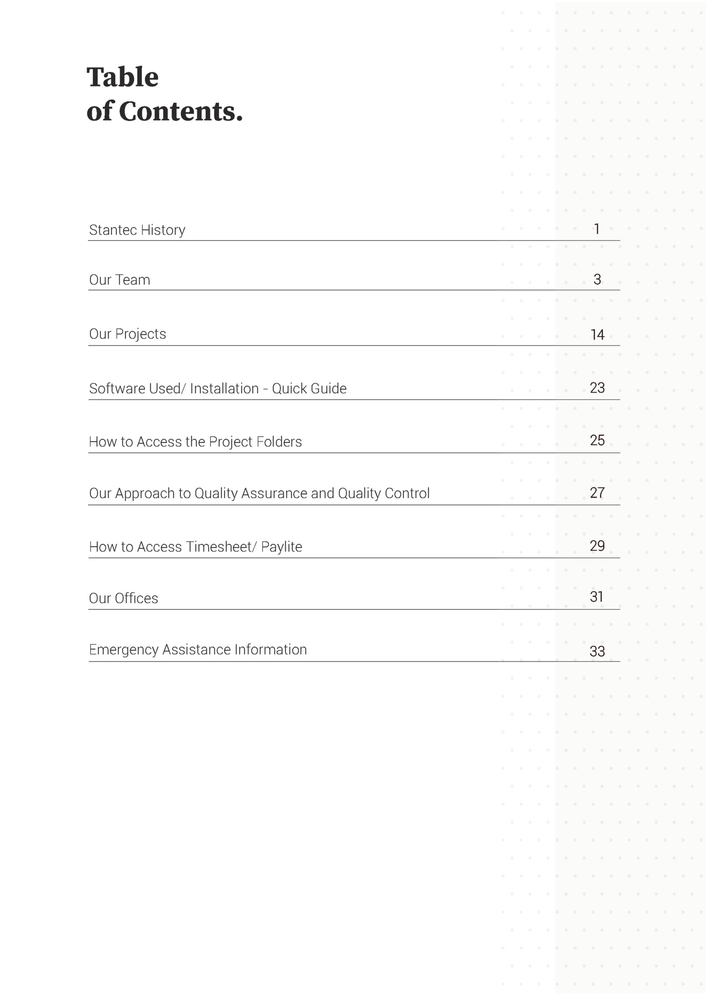 Stantec History Stantec History