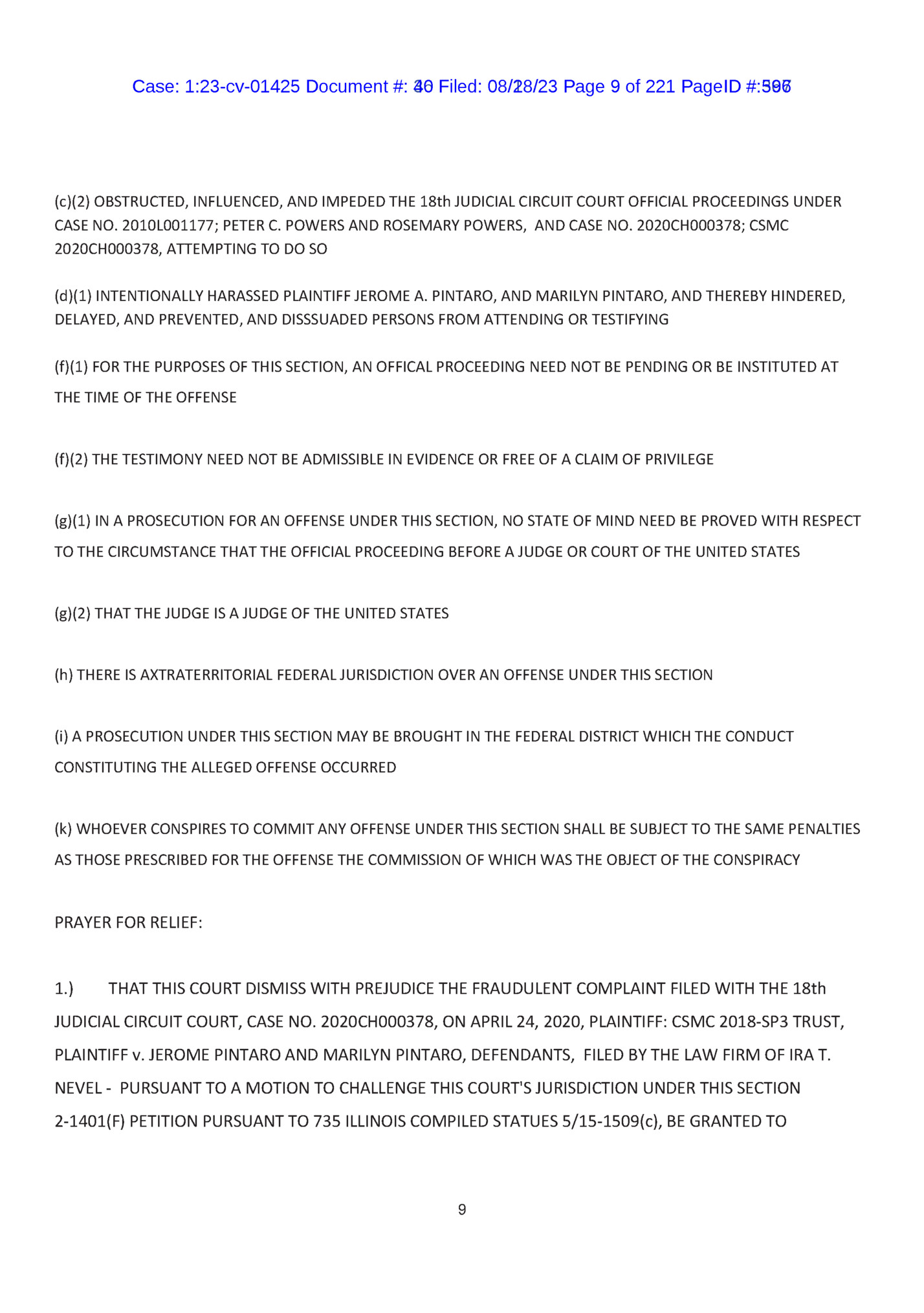 Case: 1:23-cv-01425 Document #: 36 Filed: 08/18/23 Page 9 of 221 PageID #:367