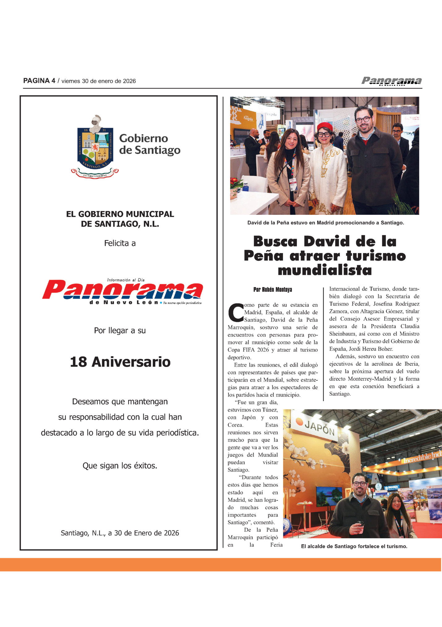 PAGINA 4 / viernes 30 de enero de 2026