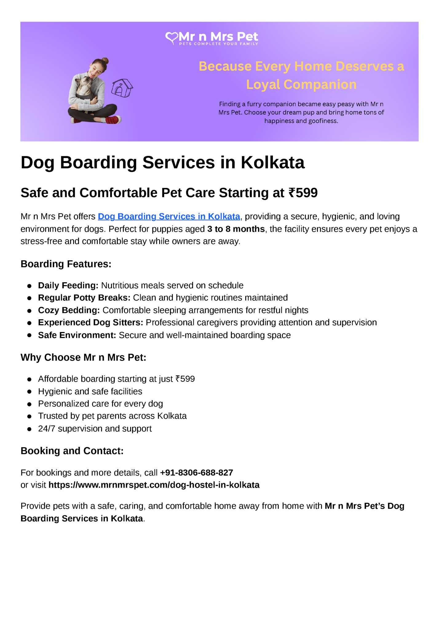 Because Every Home Deserves a