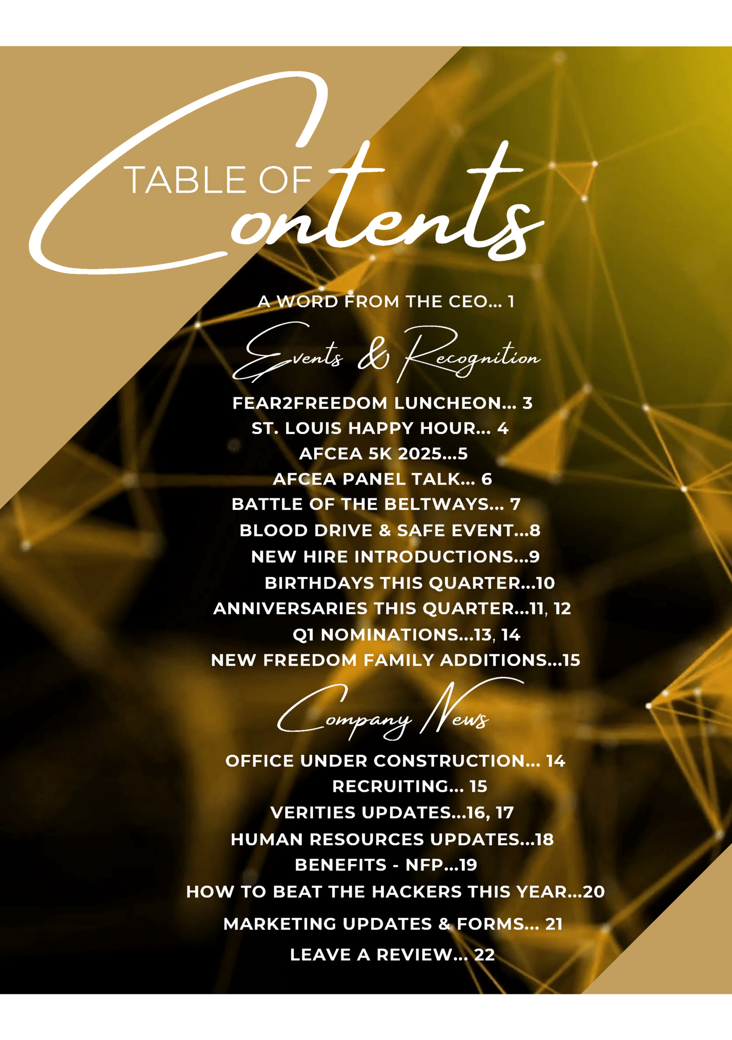 Contents