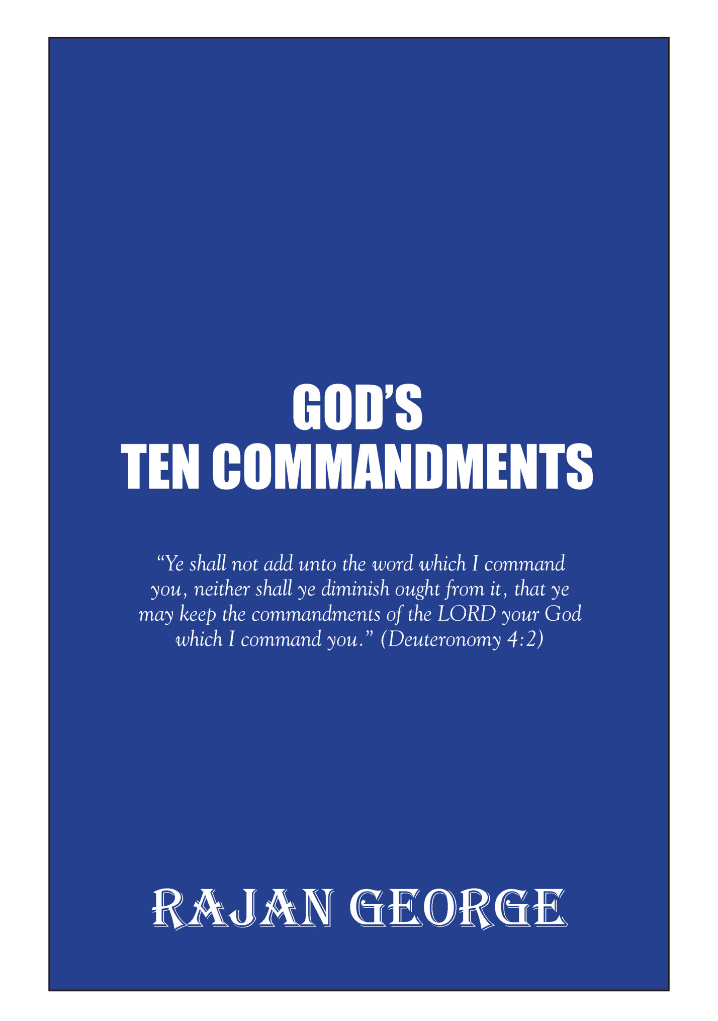 God’s Ten Commandments