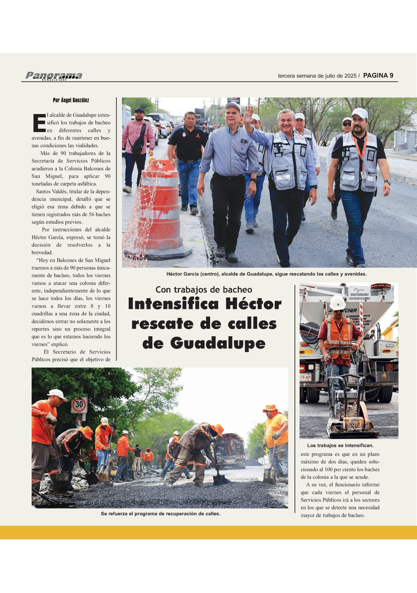 tercera semana de julio de 2025 / PAGINA 9