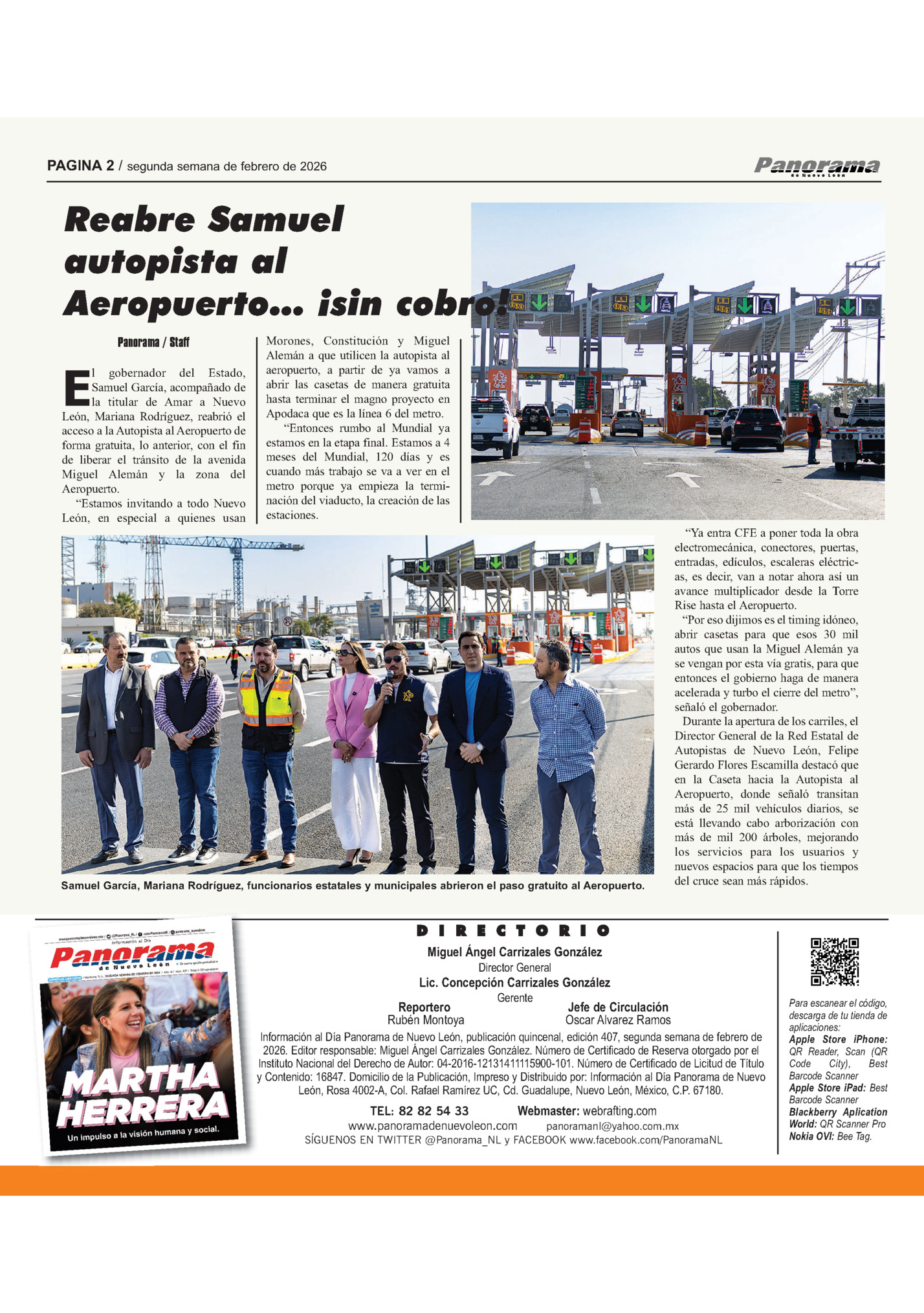 PAGINA 2 / segunda semana de febrero de 2026