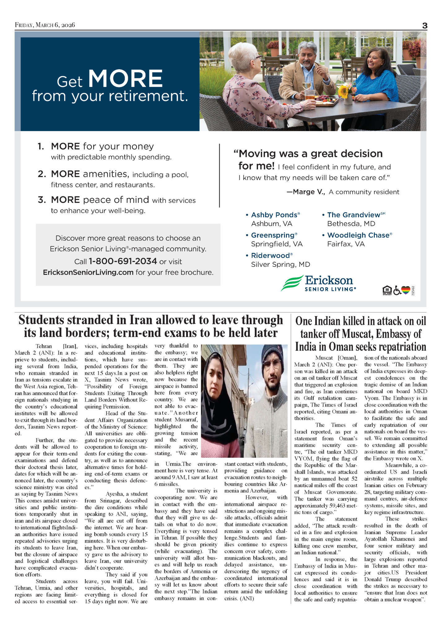 FRIDAY, MARCH 6, 2026