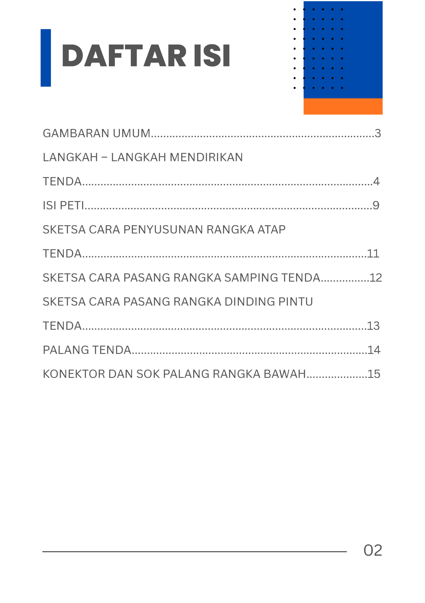 DAFTAR ISI DAFTAR ISI