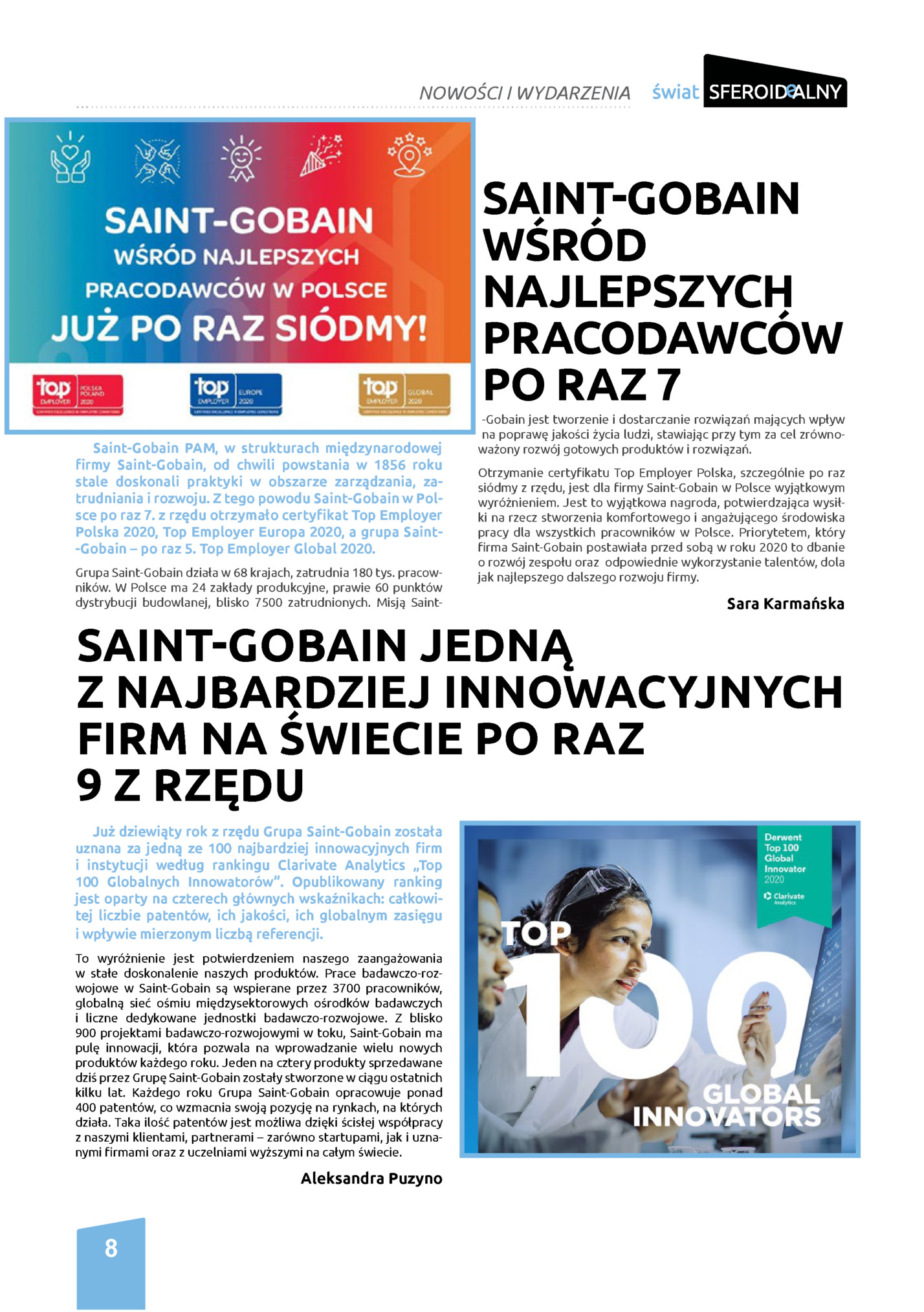 NOWOŚCI I WYDARZENIA