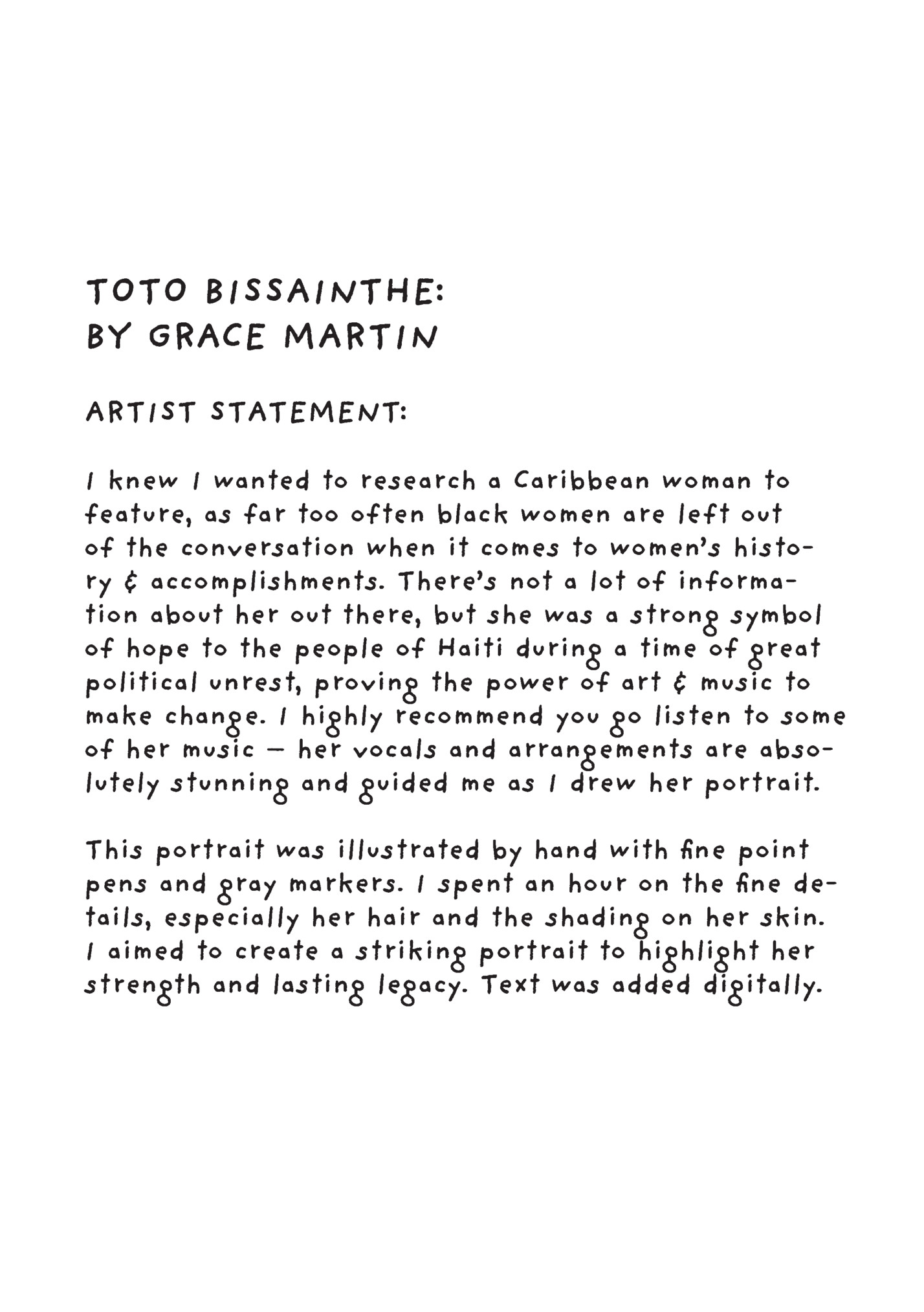 TOTO BISSAINTHE: