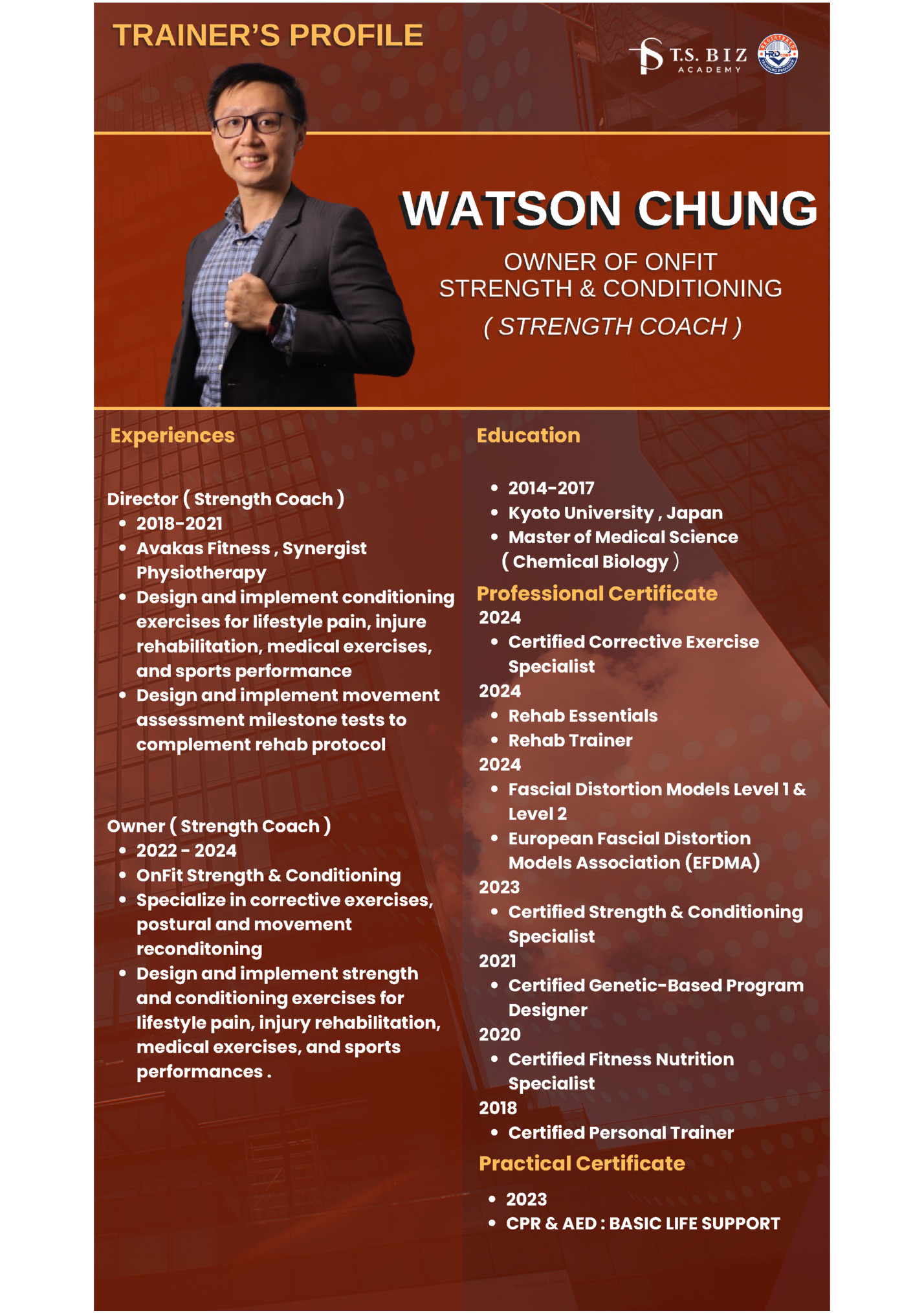 WATSON CHUNG