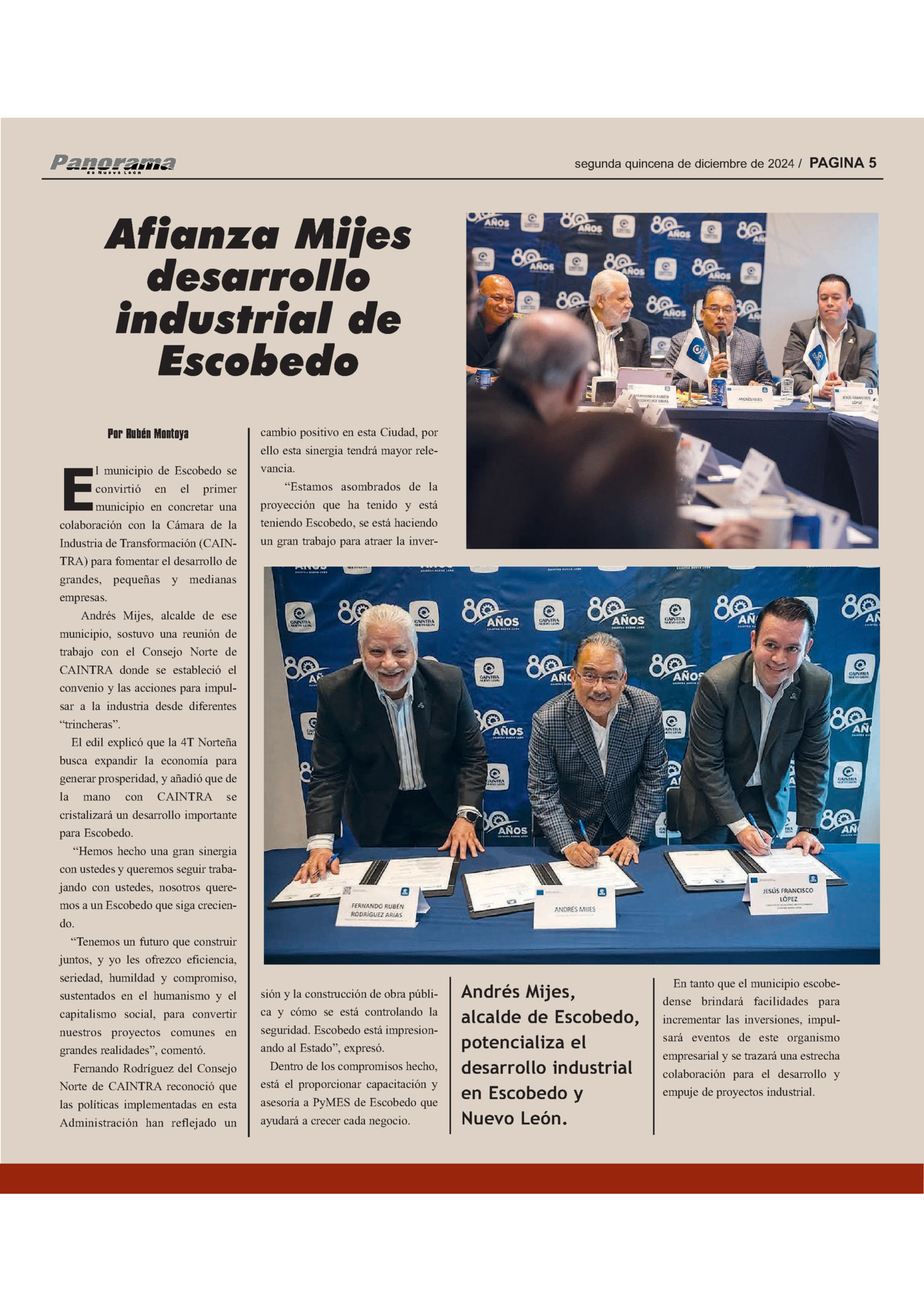 segunda quincena de diciembre de 2024 / PAGINA 5