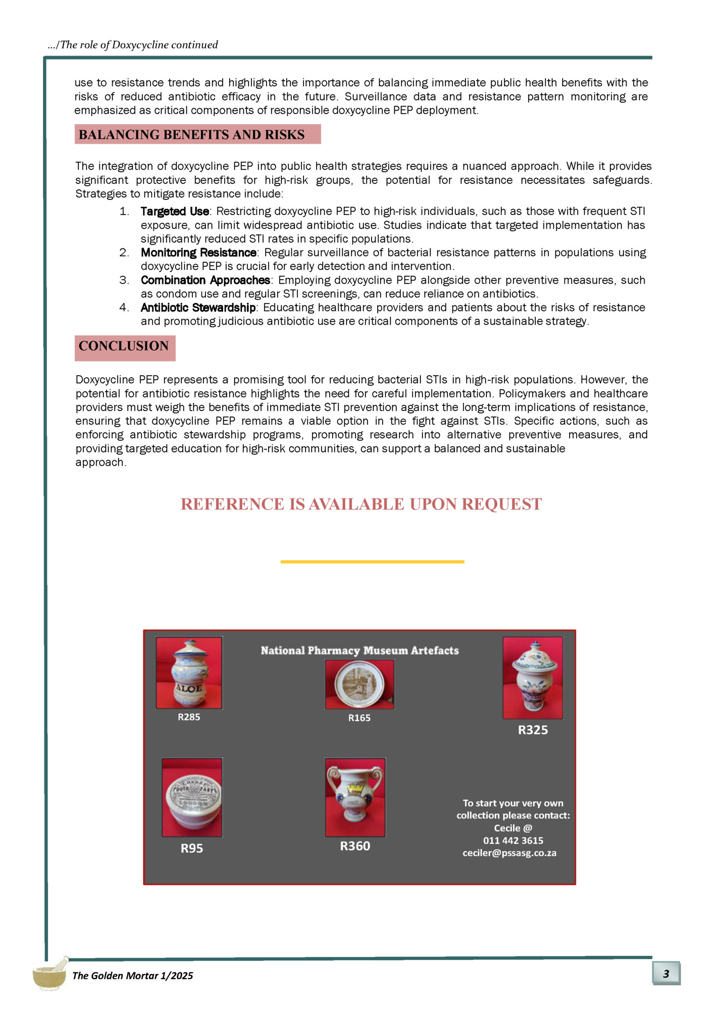 …/The role of Doxycycline continued