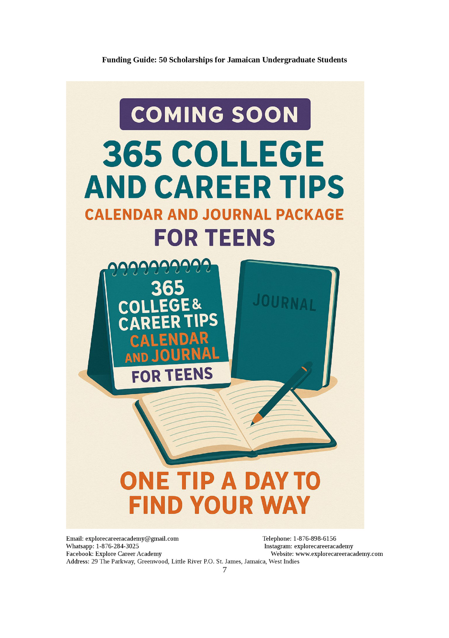 Funding Guide: 50 Scholarships for Jamaican Undergraduate Students