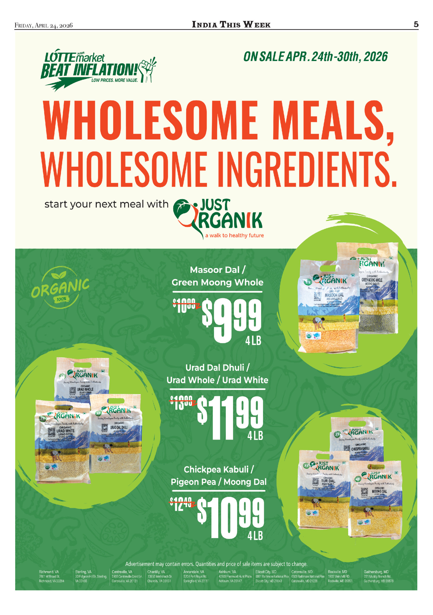 Friday, April 24, 2026						