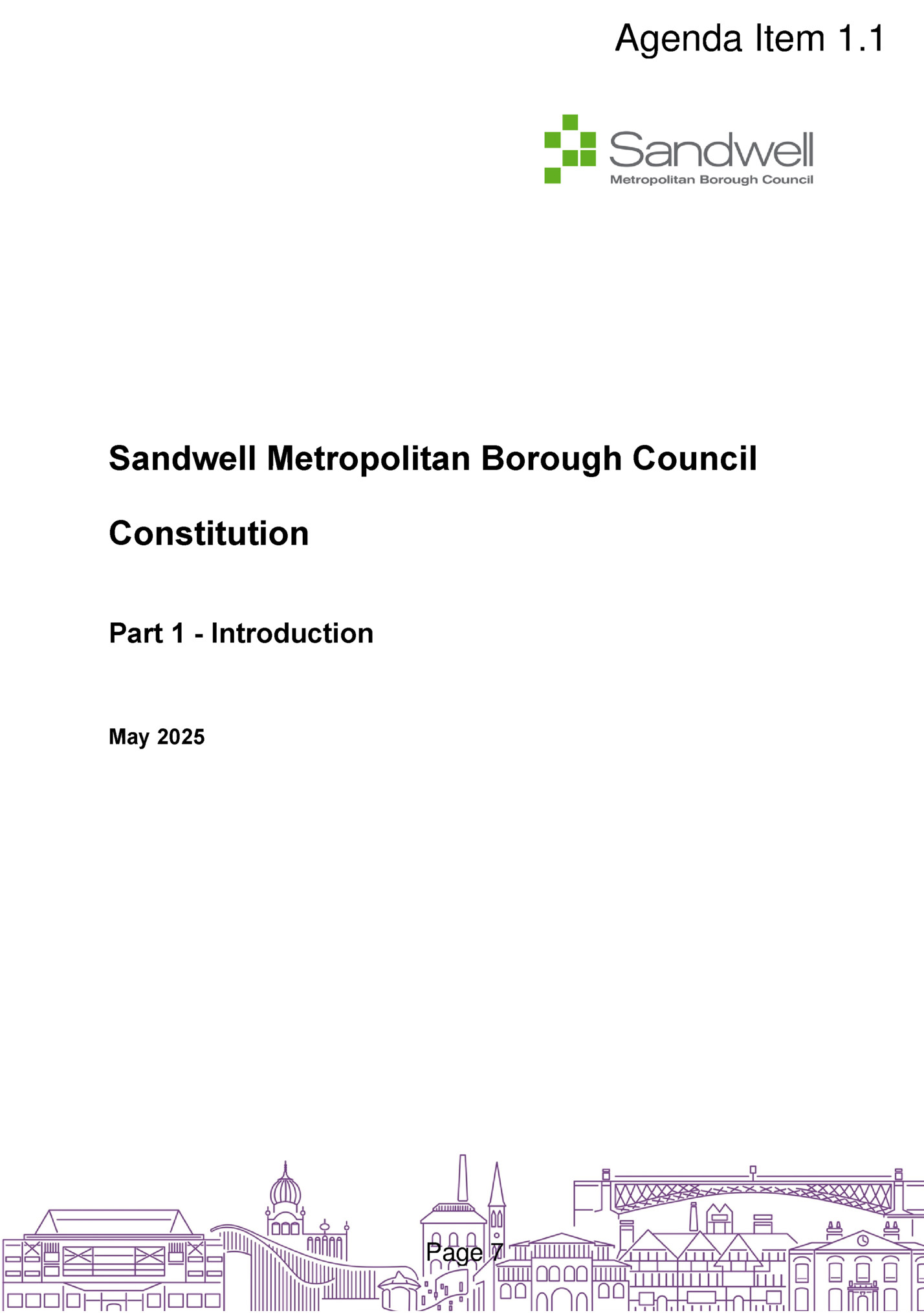 Agenda Item 1.1