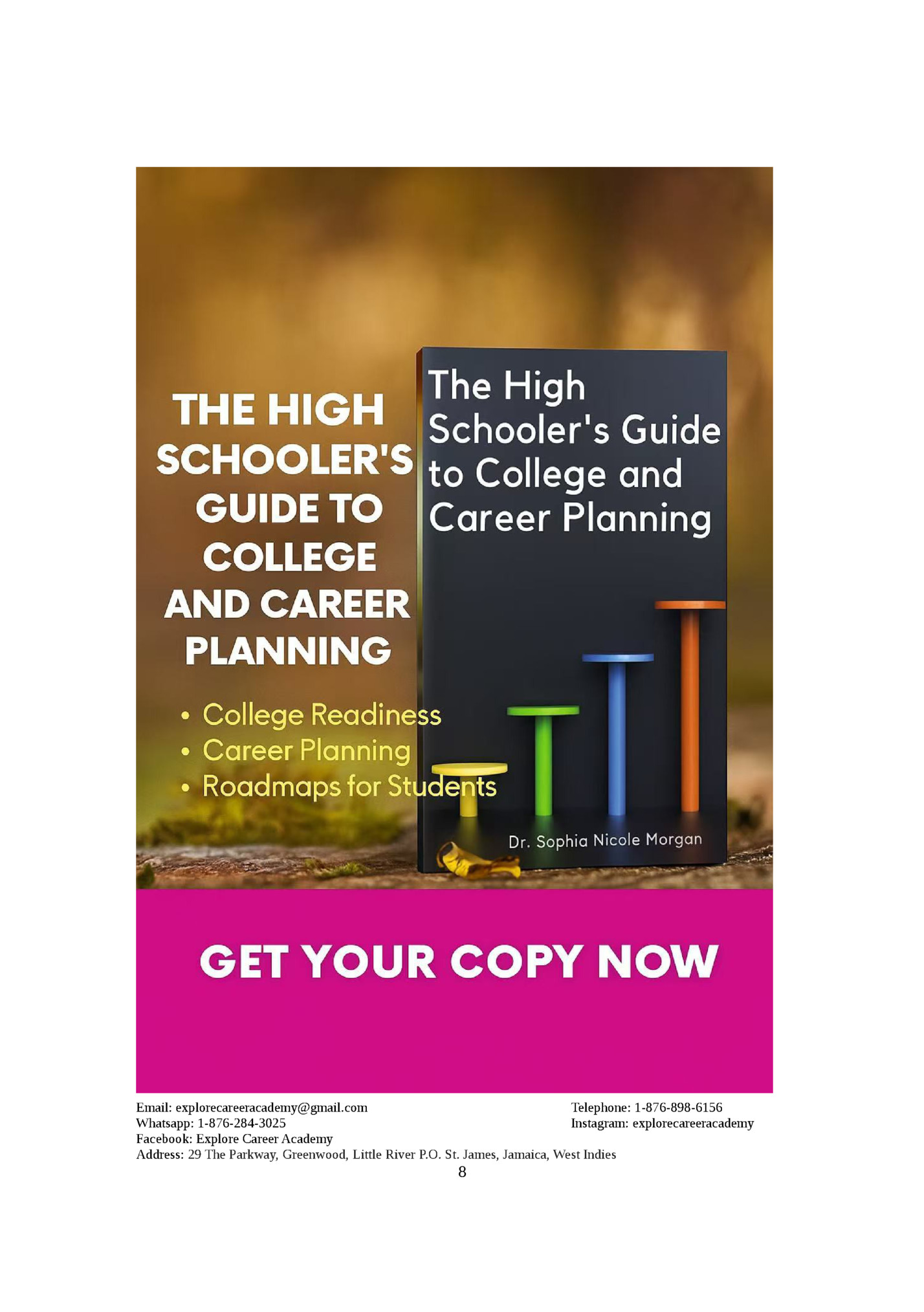 Email: explorecareeracademy@gmail.com Email: explorecareeracademy@gmail.com