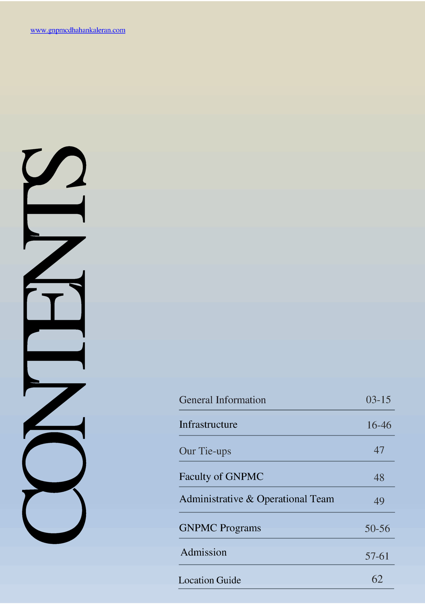 CONTENTS