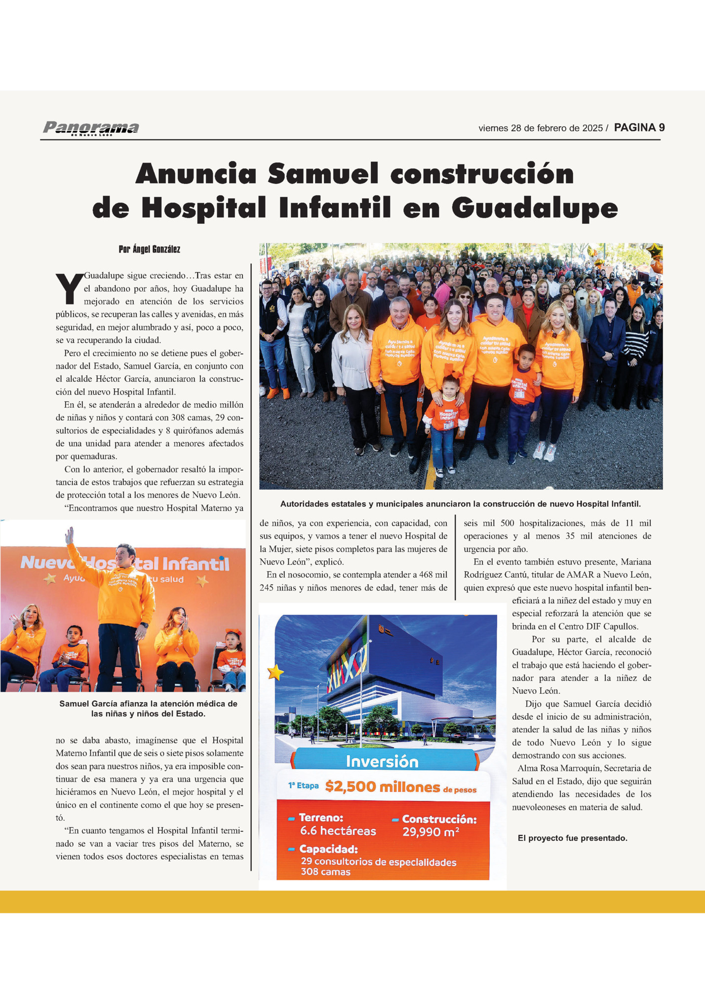 viernes 28 de febrero de 2025 / PAGINA 9