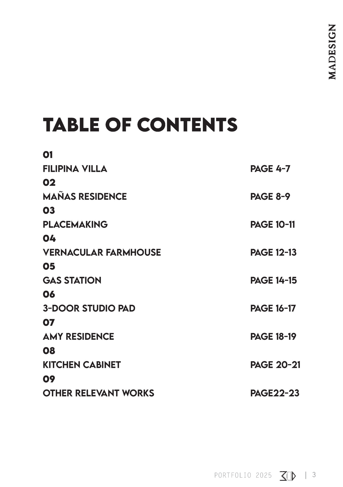 table of contents table of contents