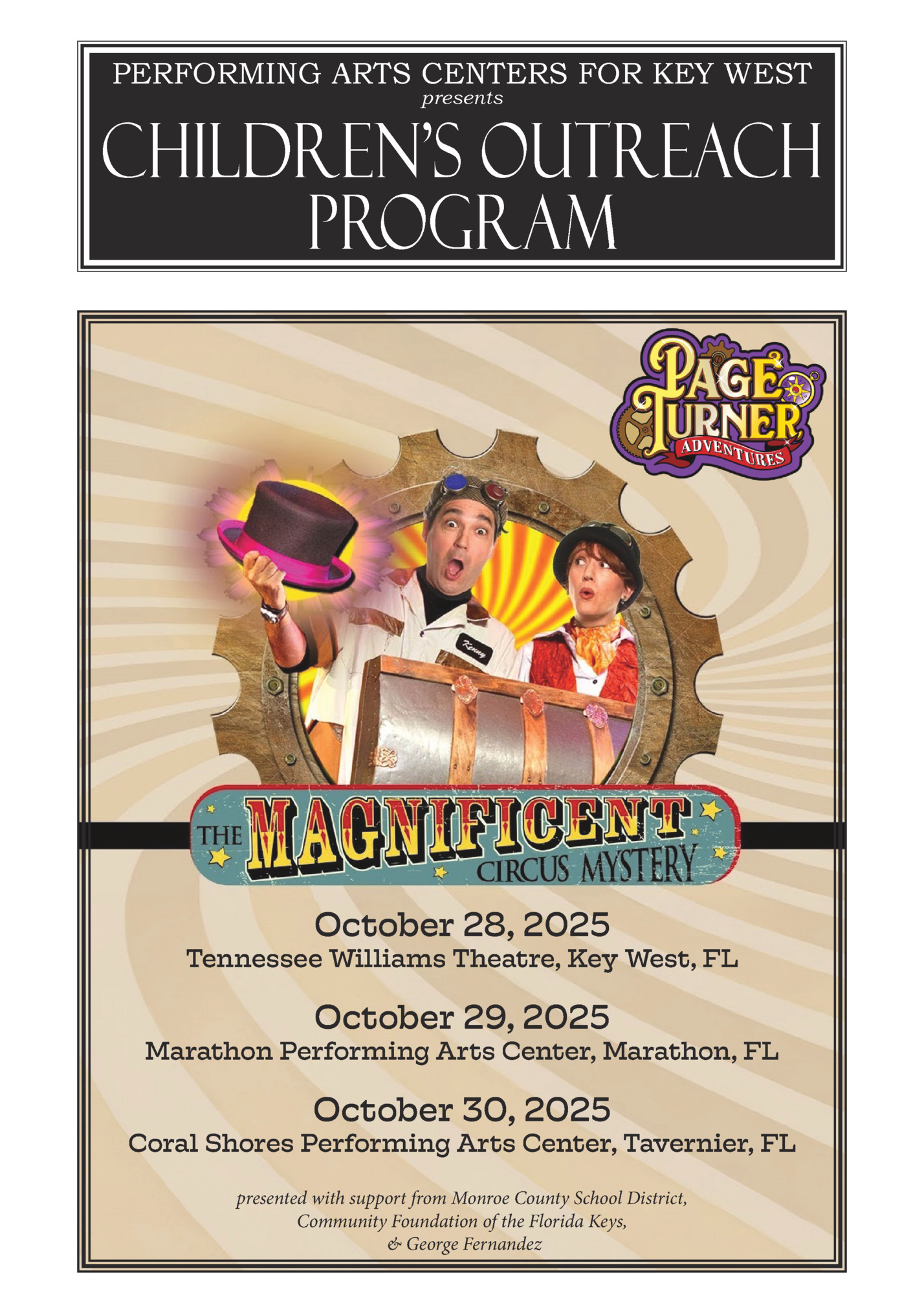 PERFORMING ARTS CENTERS FOR KEY WEST PERFORMING ARTS CENTERS FOR KEY WEST