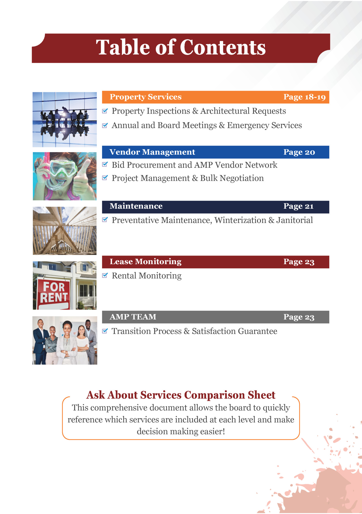 Table of Contents