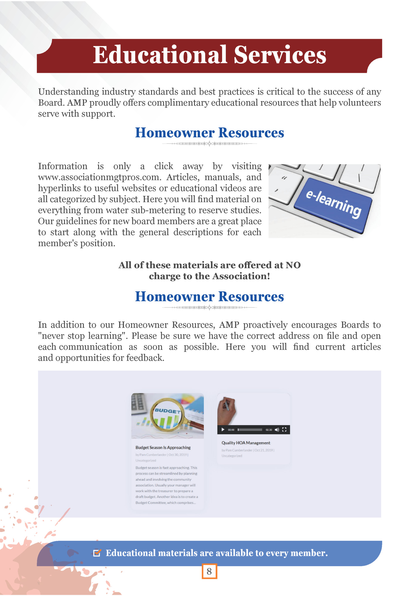 Educational Services