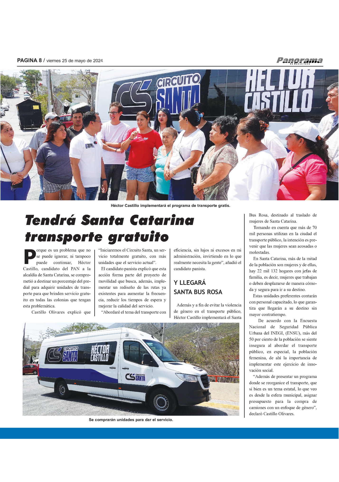 PAGINA 8 / viernes 25 de mayo de 2024