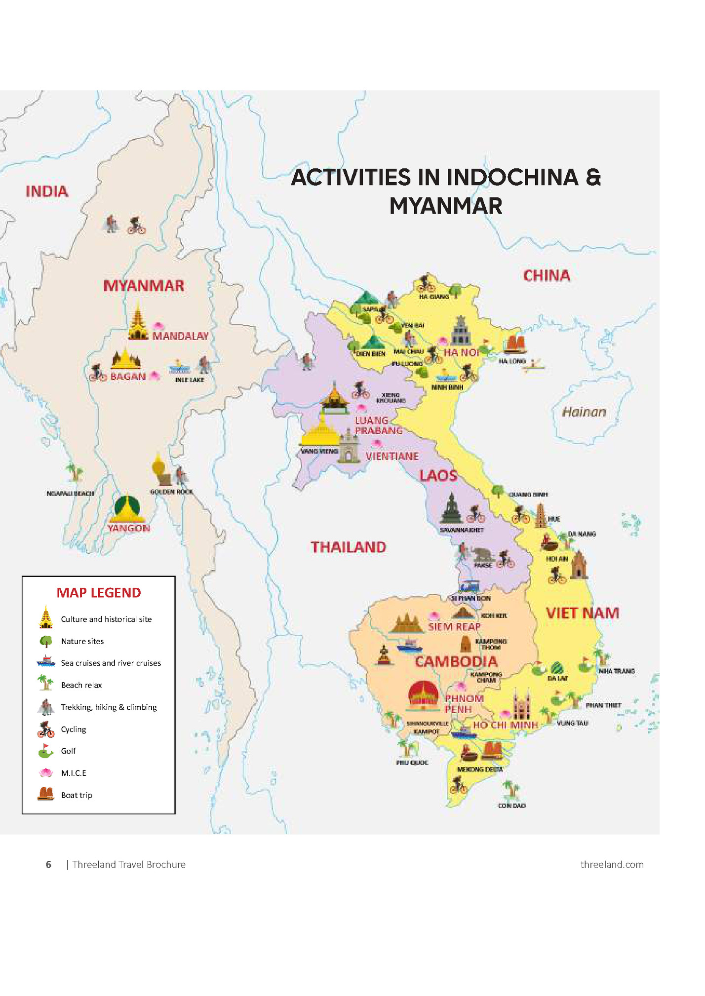 ACTIVITIES IN INDOCHINA &