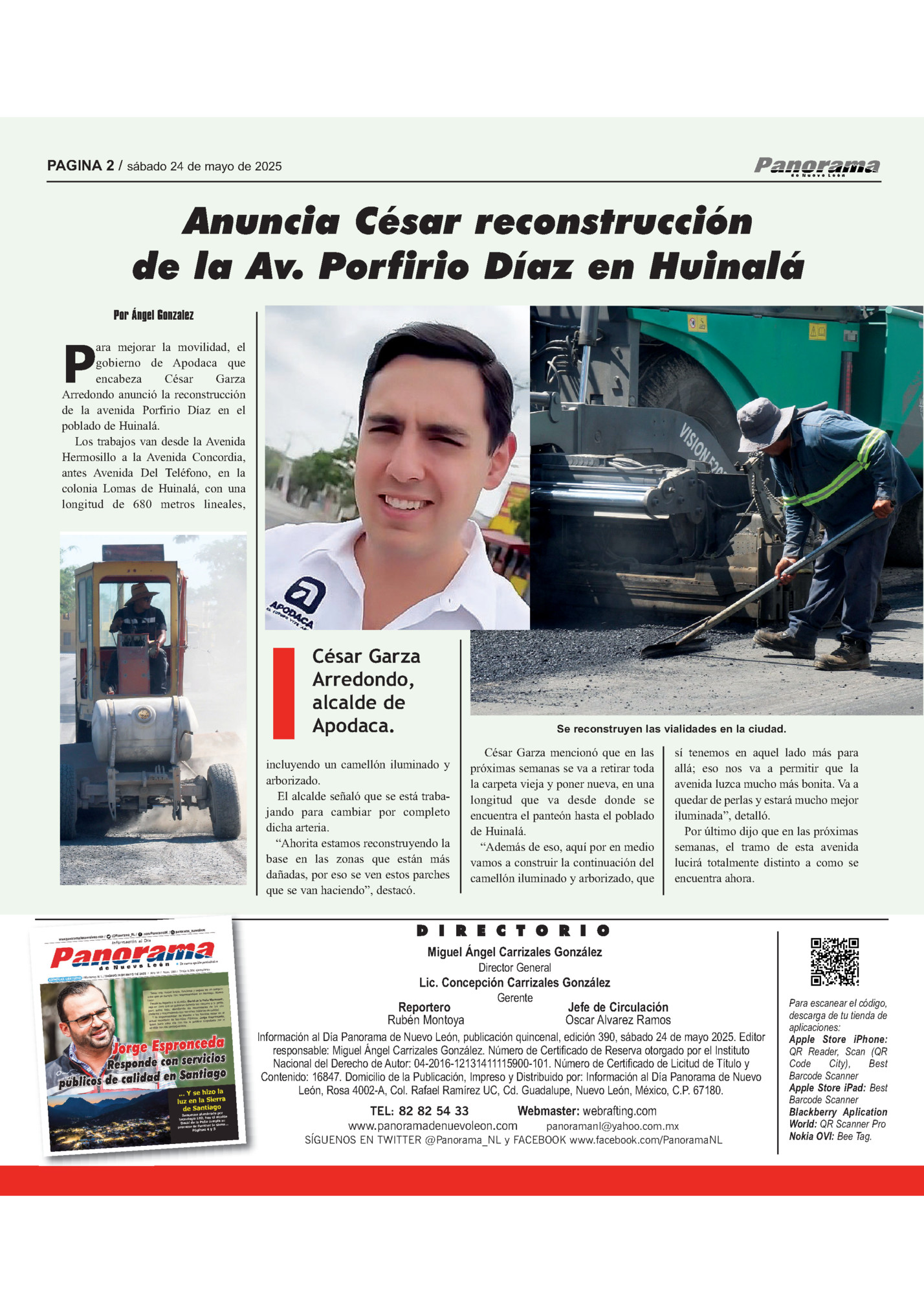 PAGINA 2 / sábado 24 de mayo de 2025