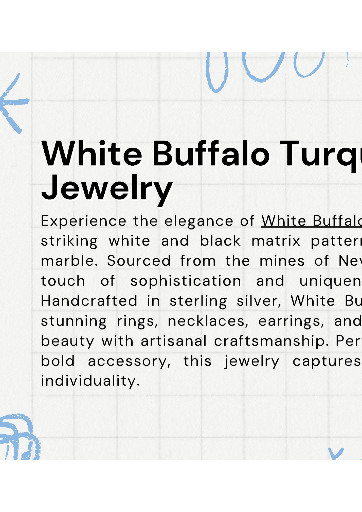 White Buffalo Turquoise