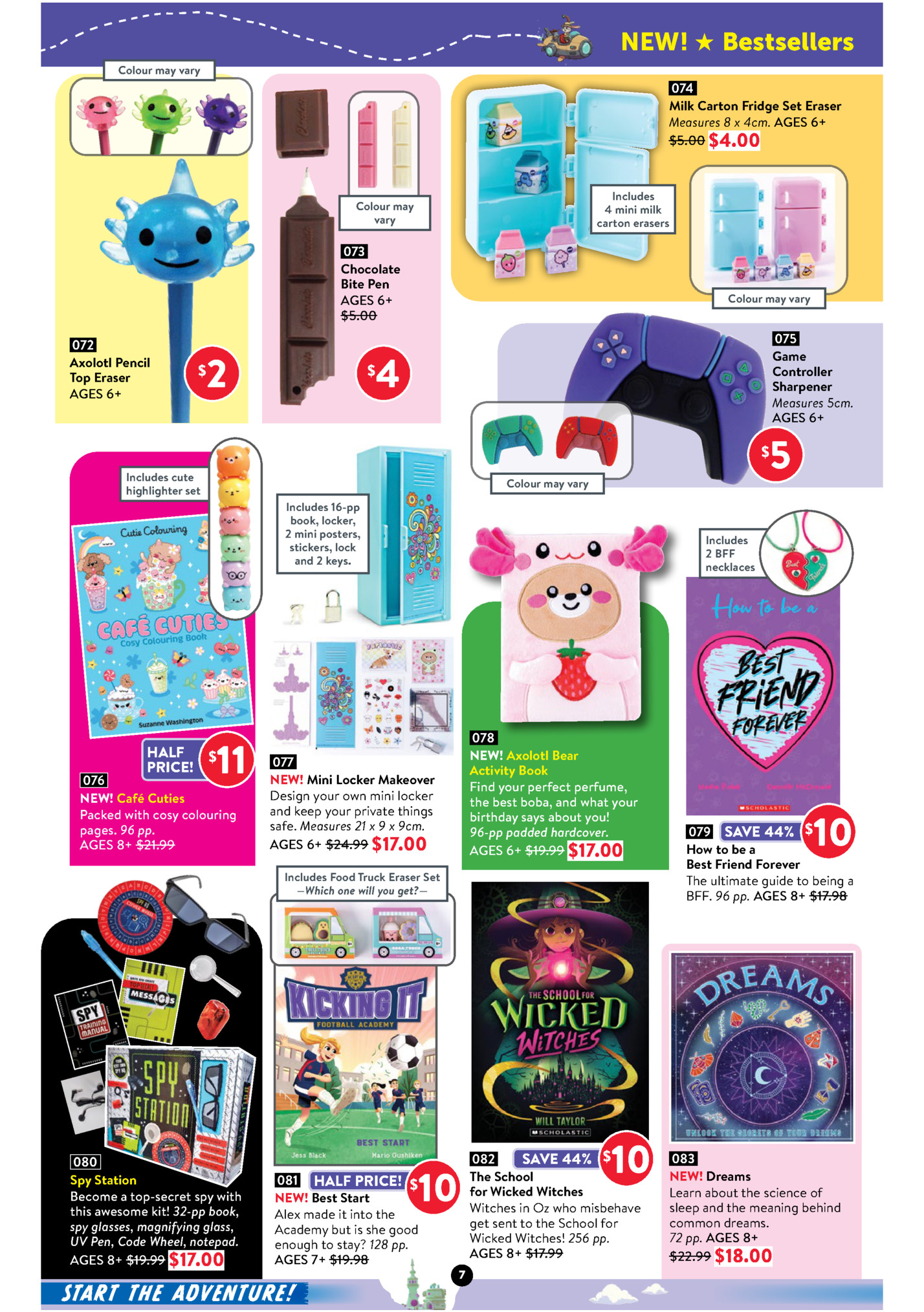 NEW! ★ Bestsellers