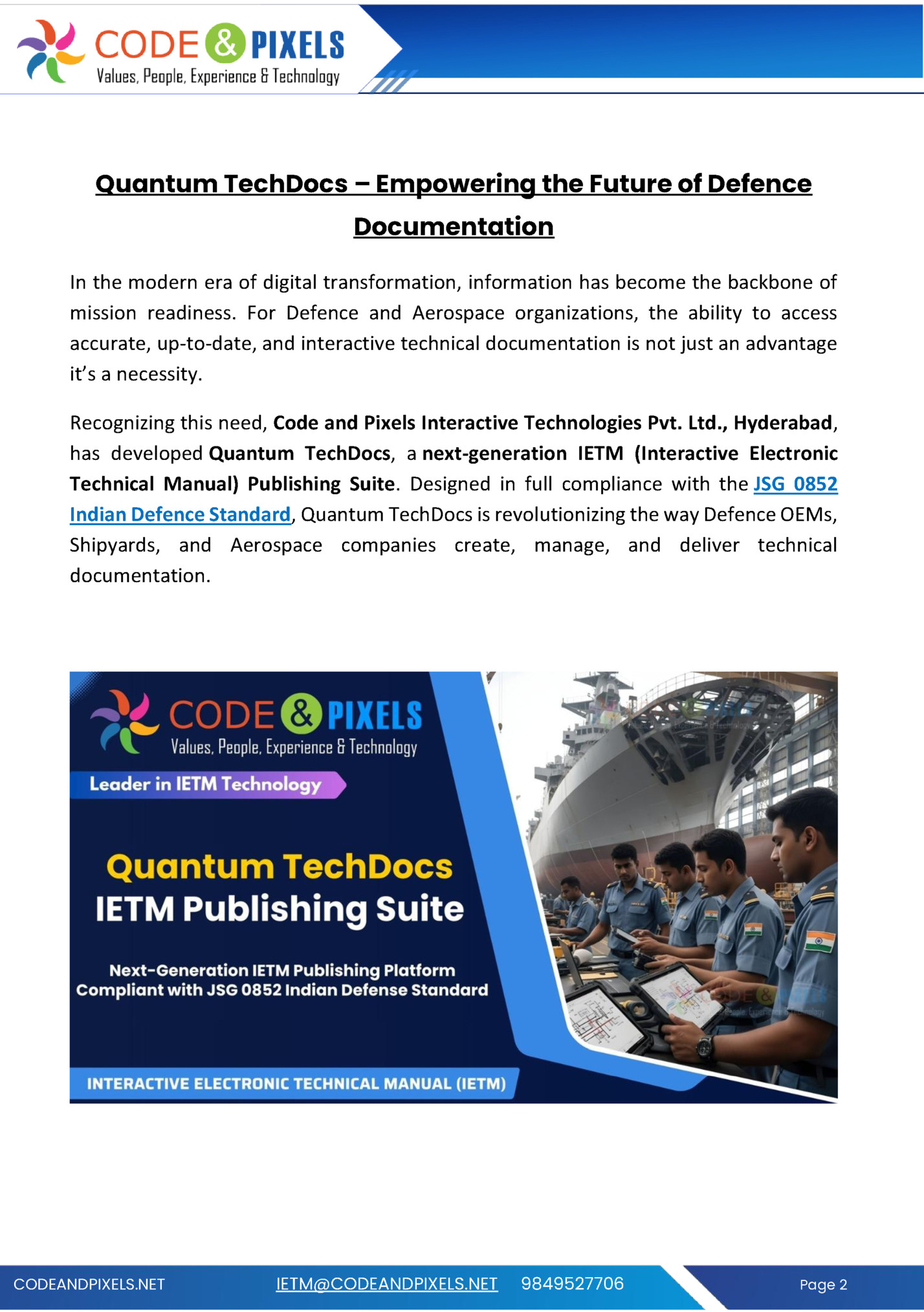 Quantum TechDocs – Empowering the Future of Defence
