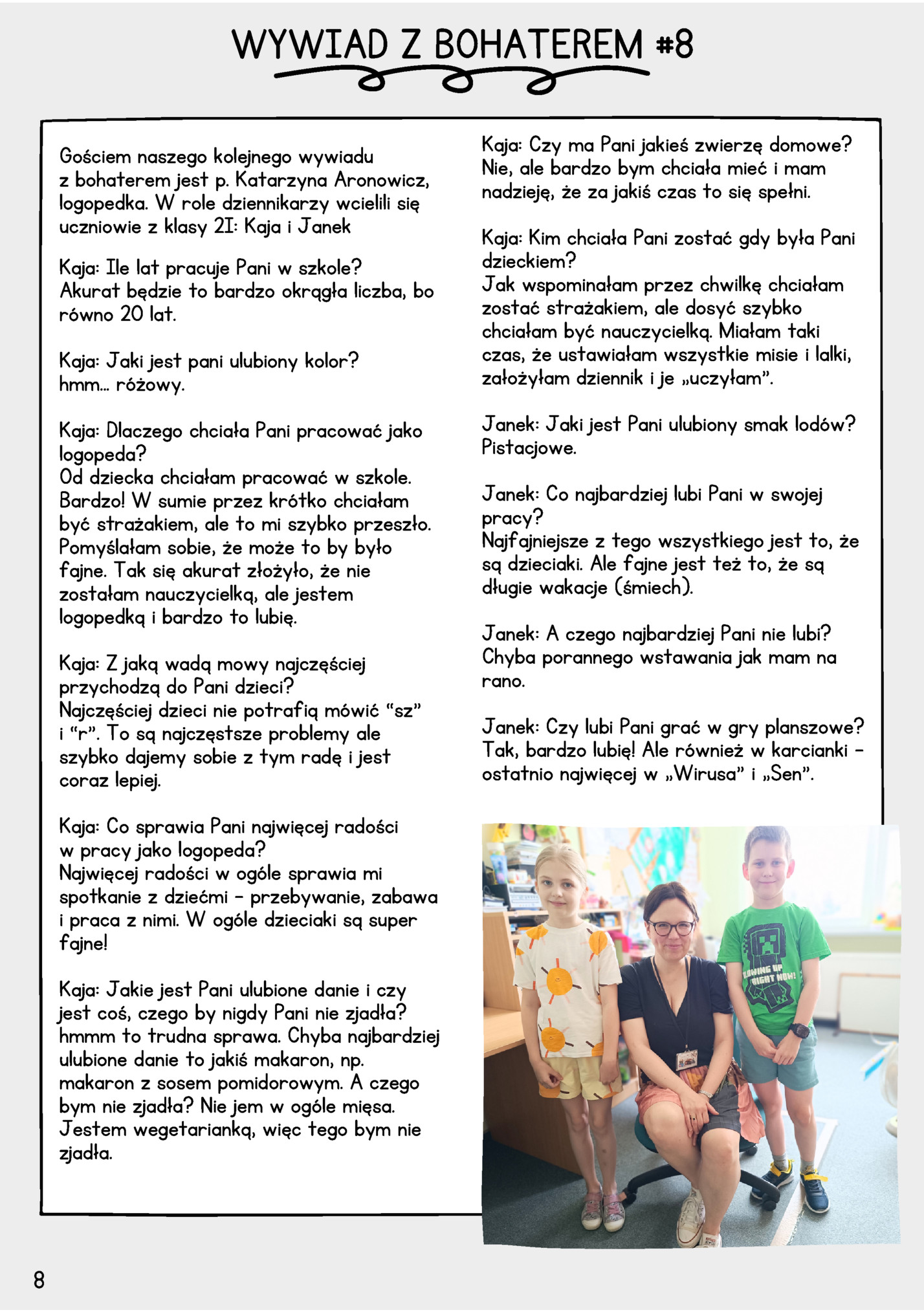 WYWIAD Z BOHATEREM #8