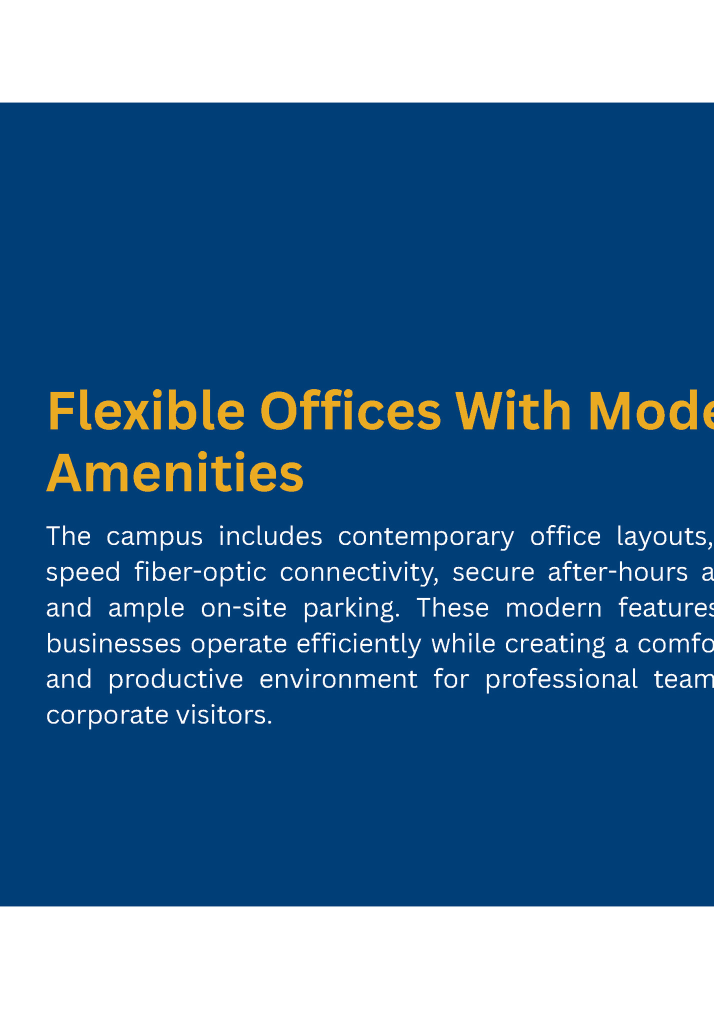 Flexible Offices With Modern