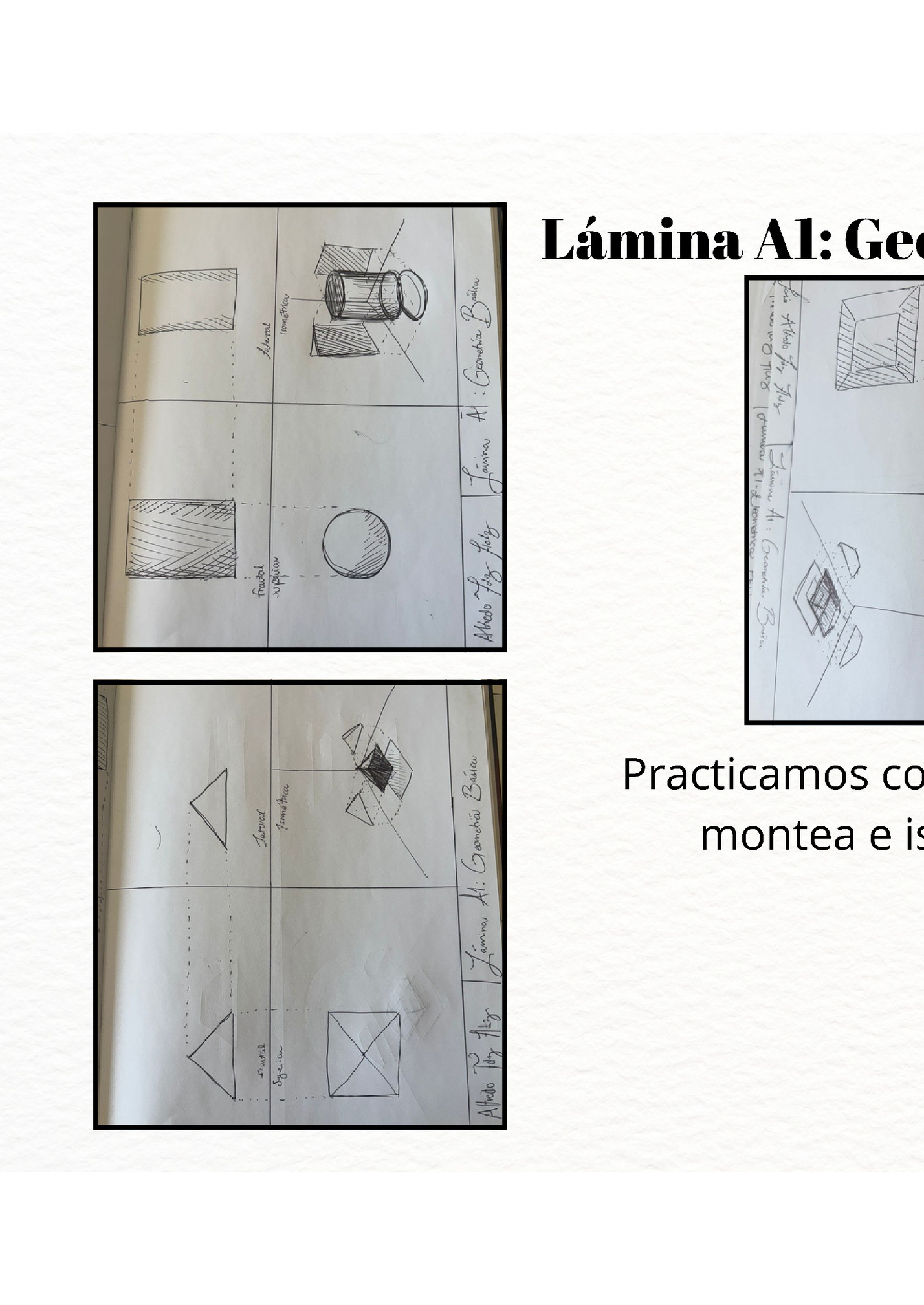 Lámina A1: Geometría Básica