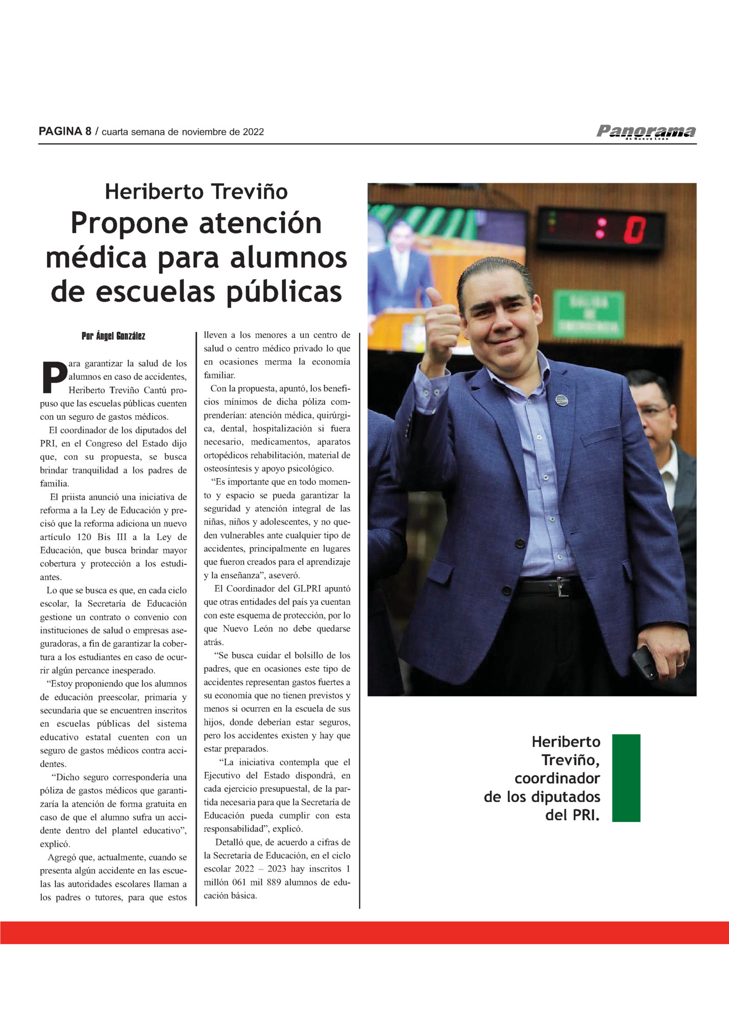 PAGINA 8 / cuarta semana de noviembre de 2022