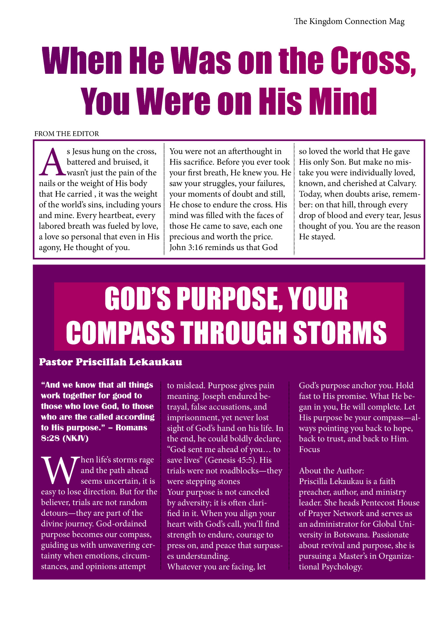 The Kingdom Connection Mag