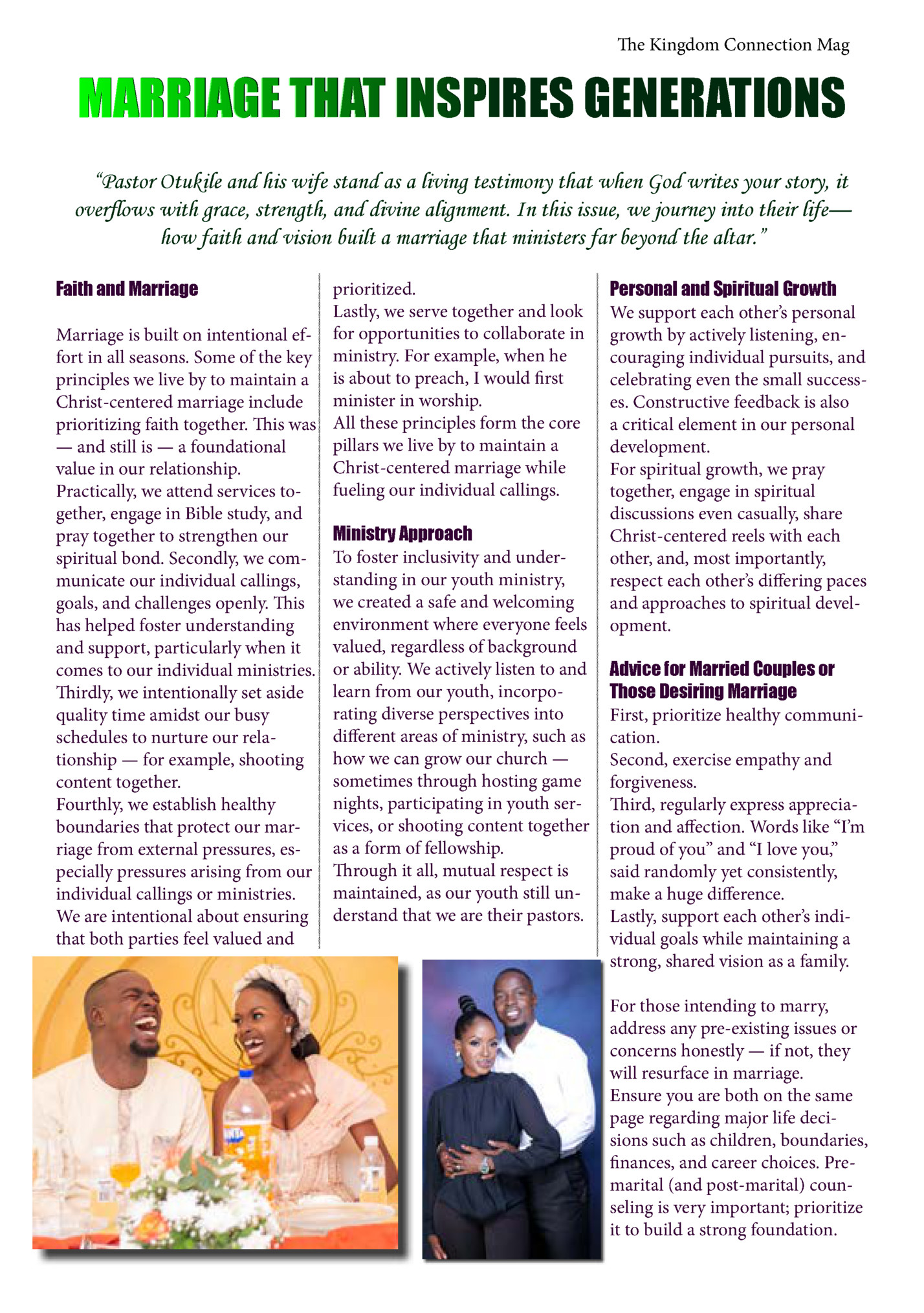 The Kingdom Connection Mag