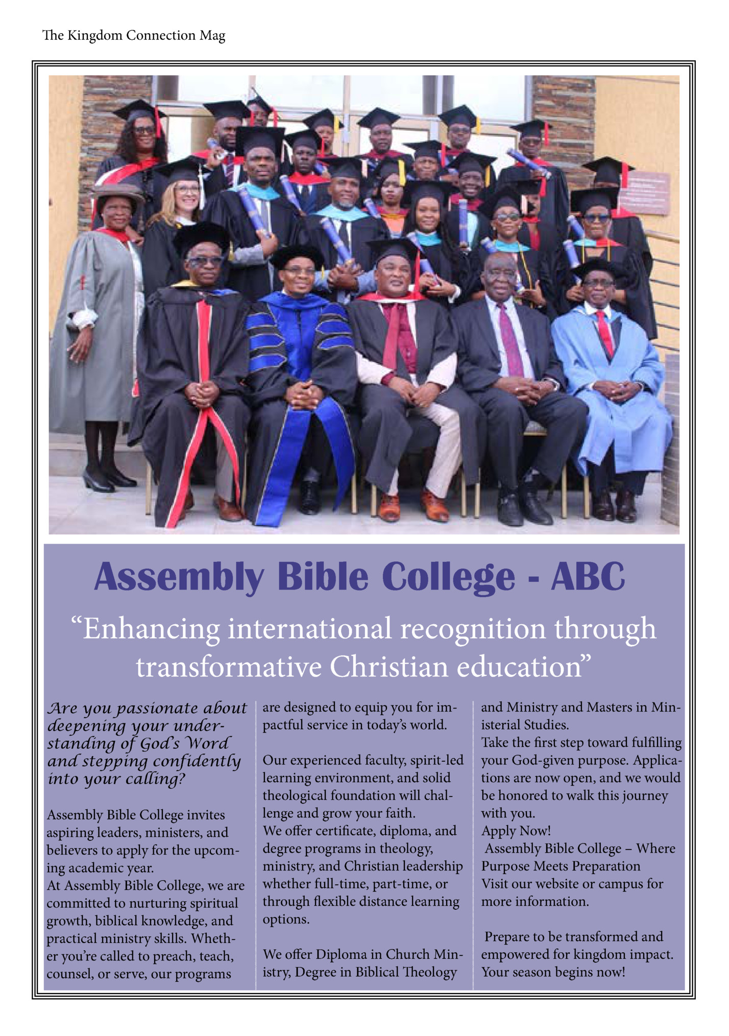 The Kingdom Connection Mag