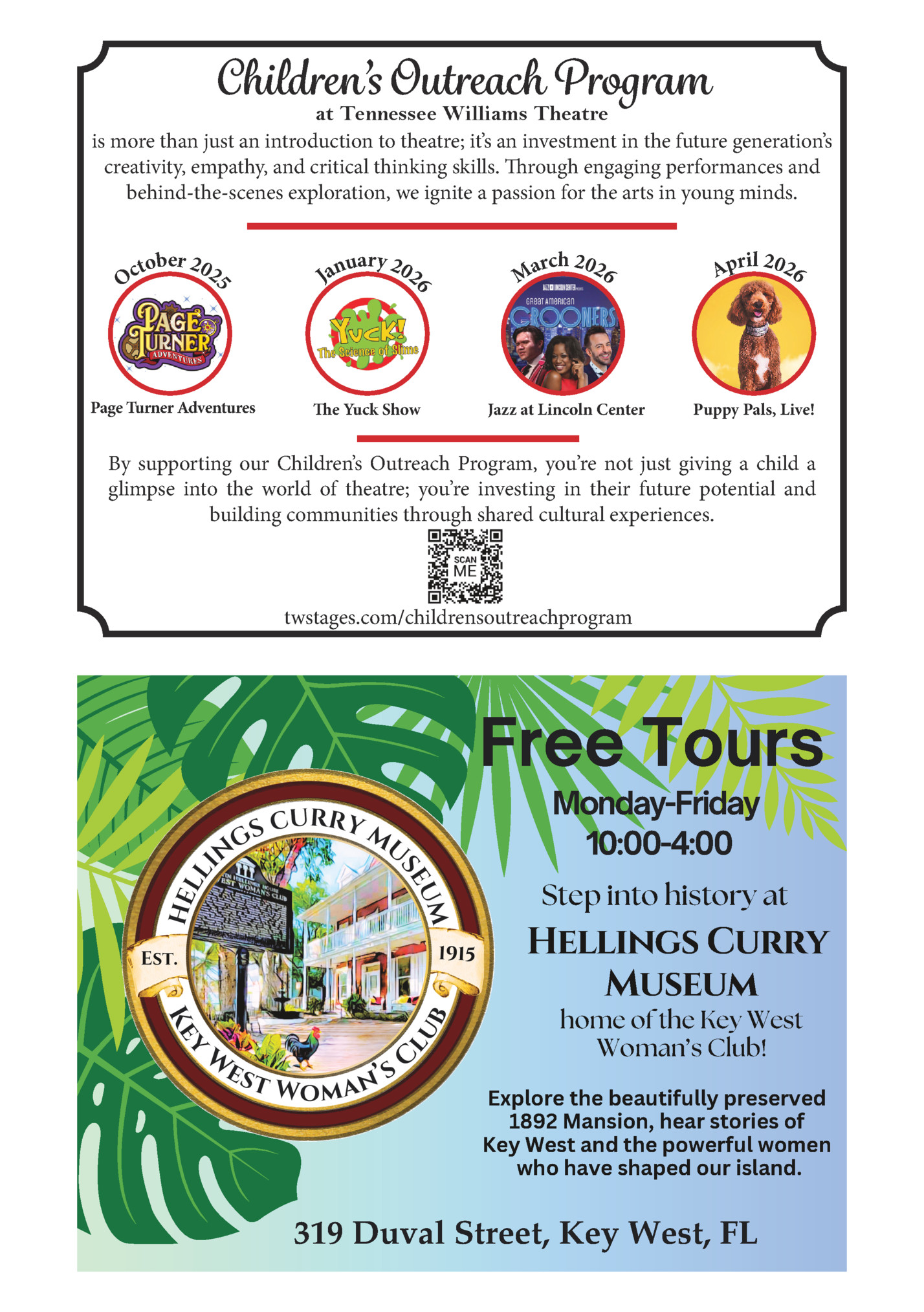 Children’s Outreach Program