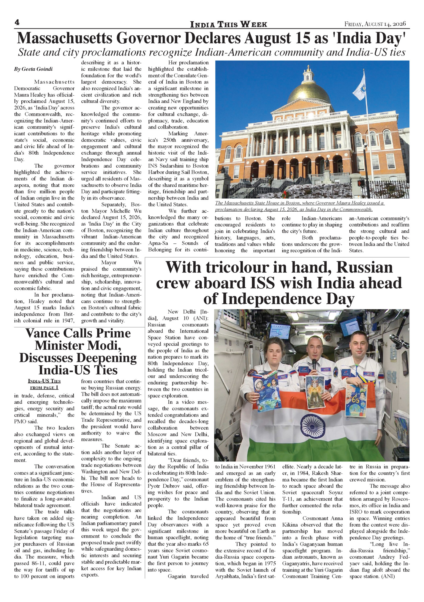 4 4