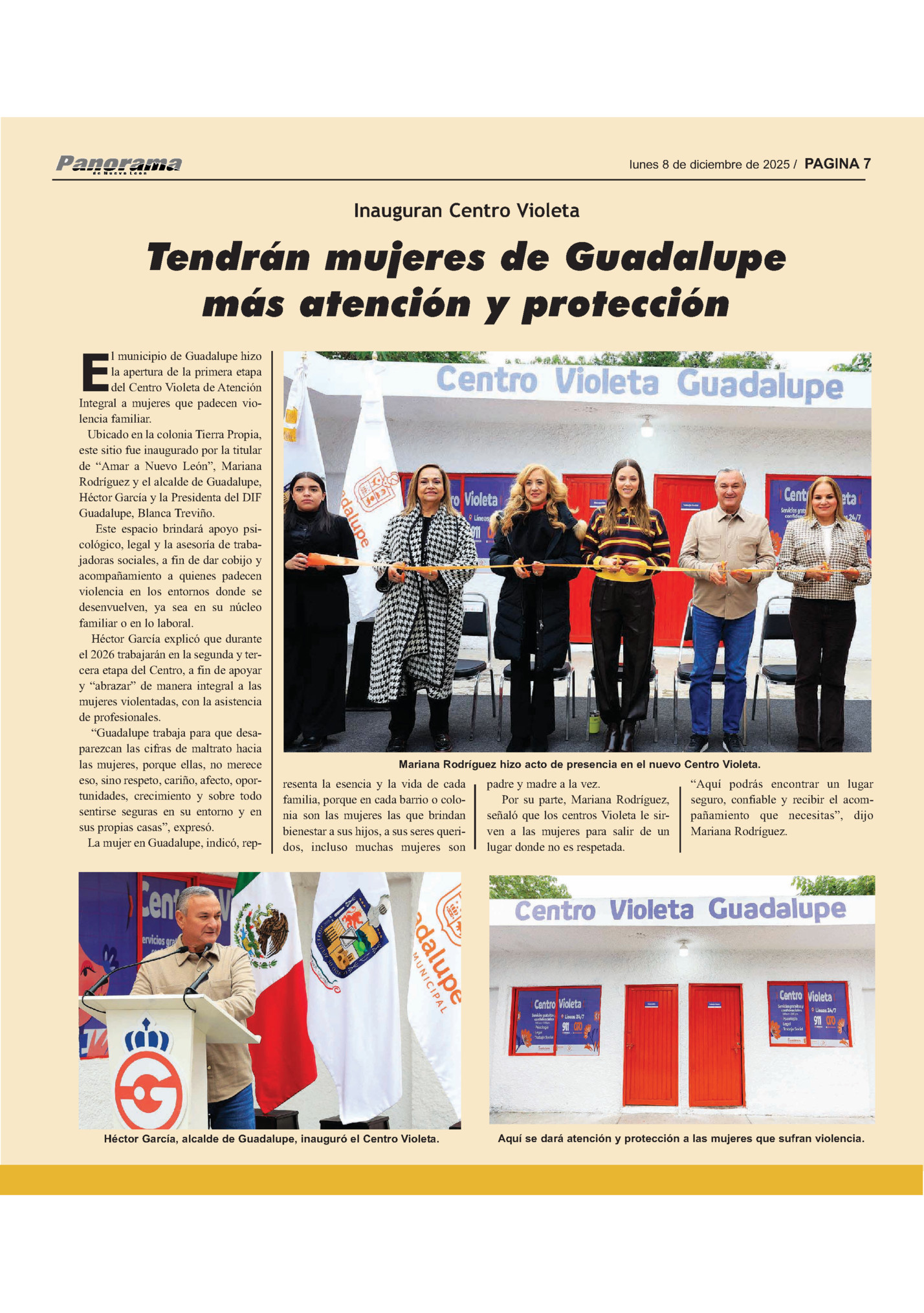 lunes 8 de diciembre de 2025 / PAGINA 7