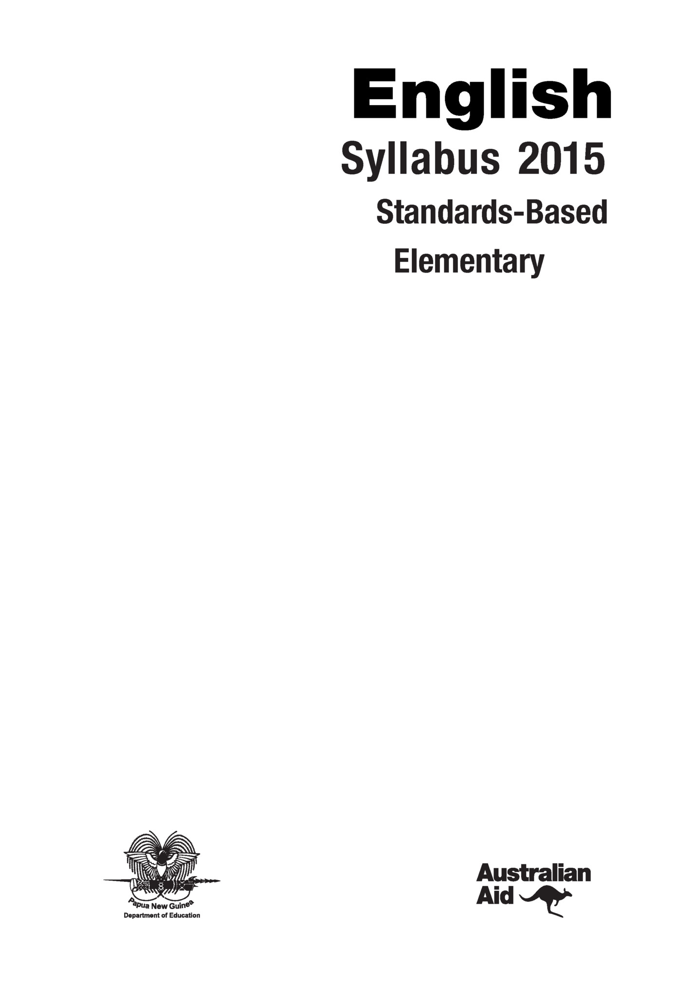 Syllabus 2015