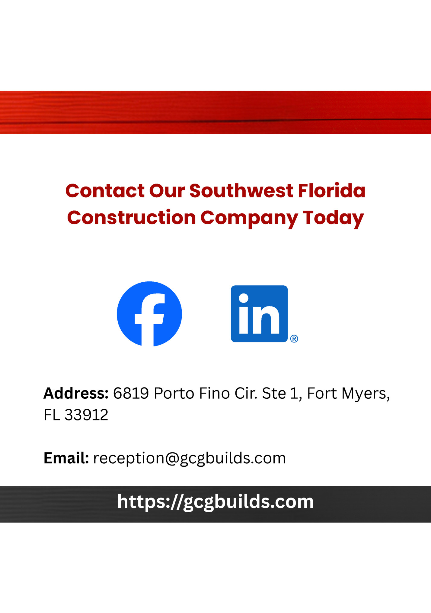 Contact Our Southwest Florida Contact Our Southwest Florida