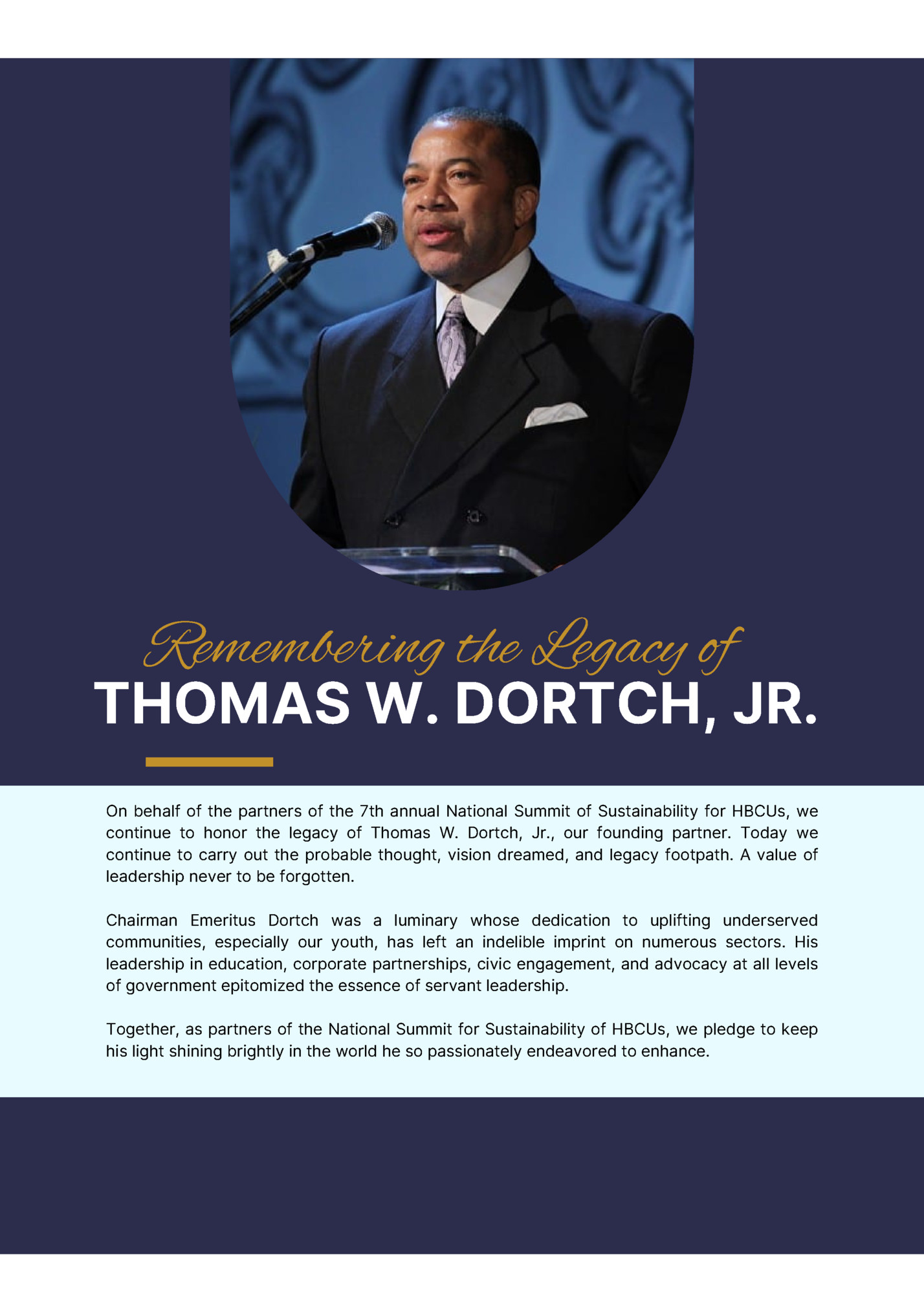 Remembering the Legacy of