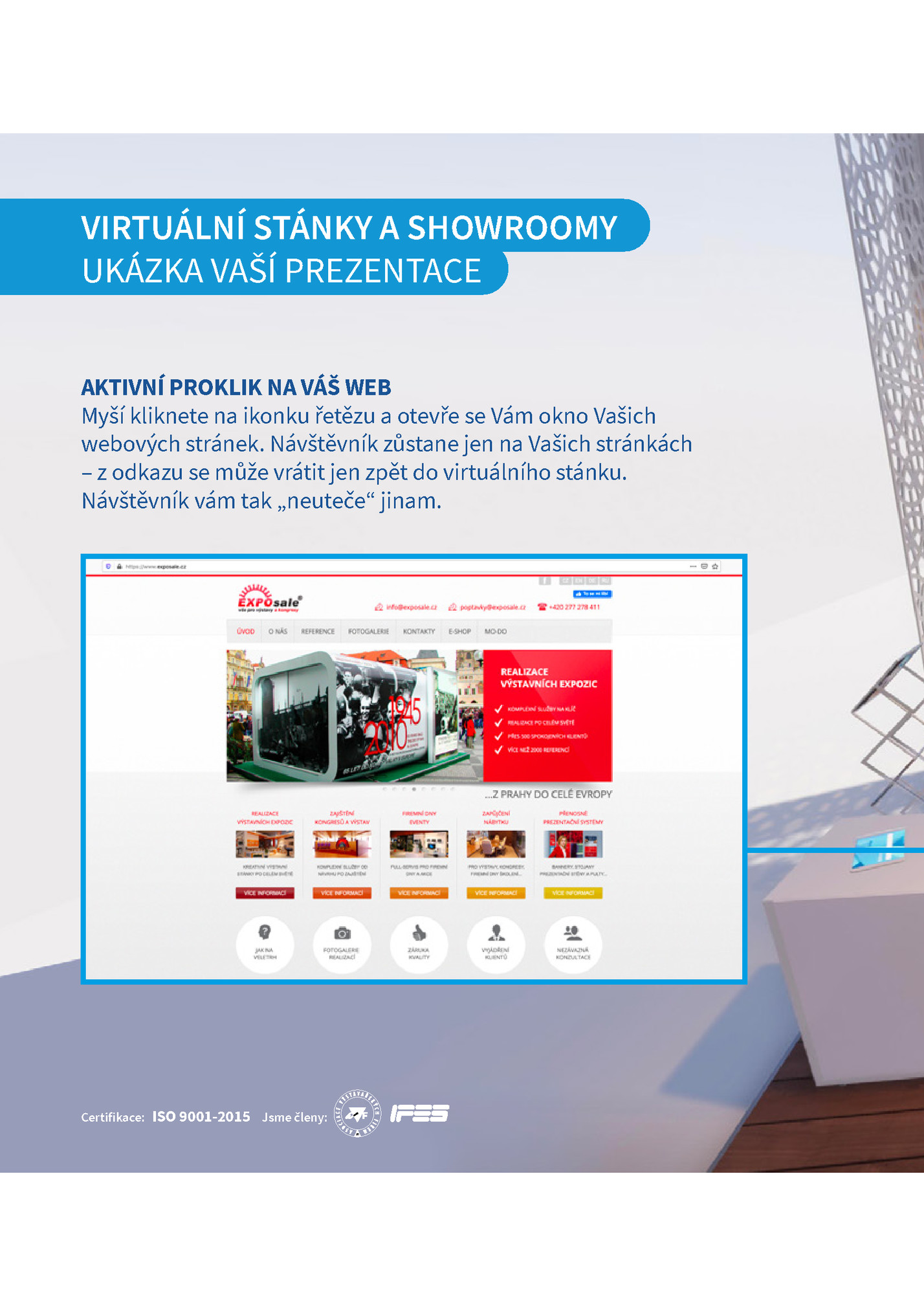 VIRTUÁLNÍ STÁNKY A SHOWROOMY