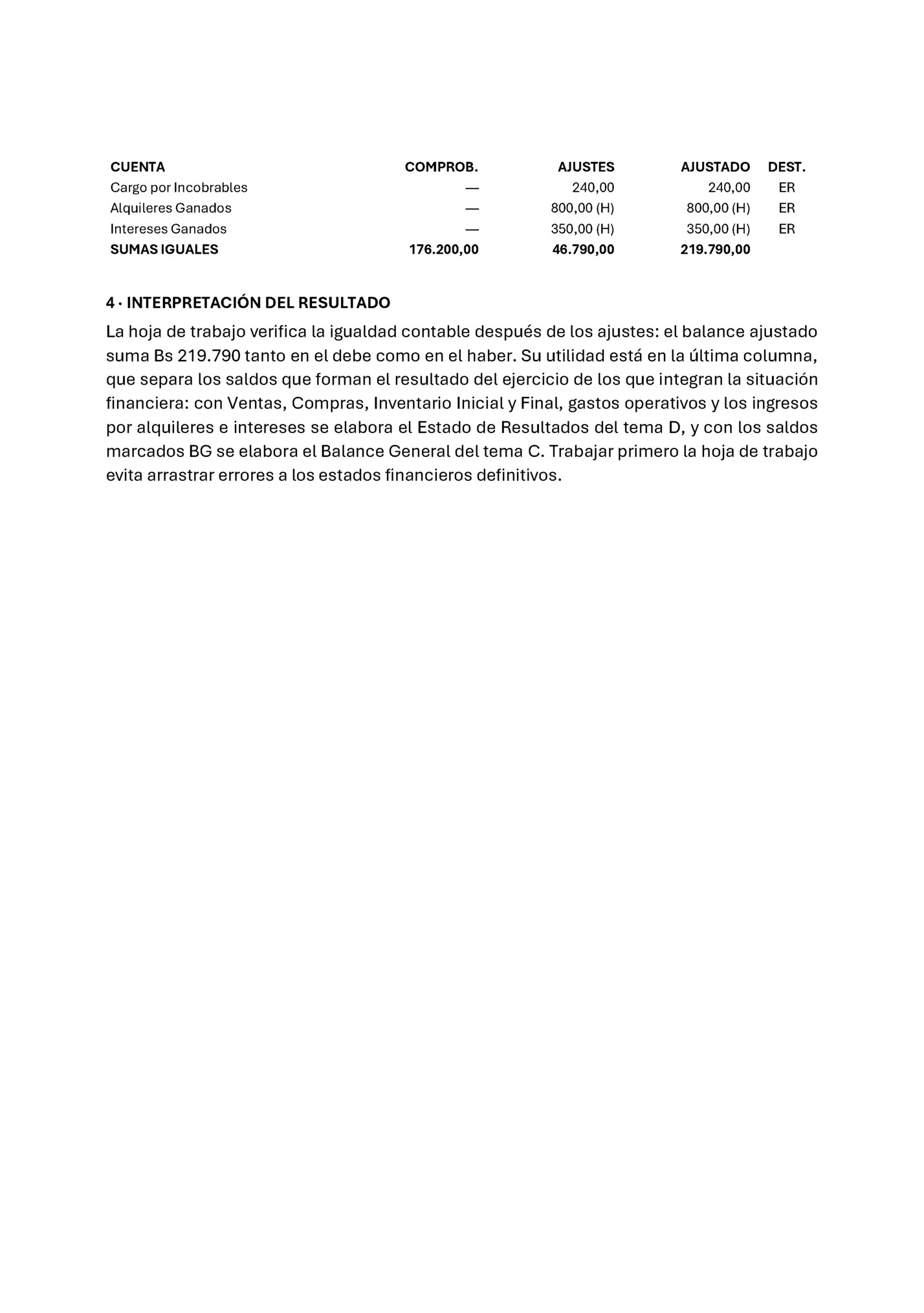 CUENTA