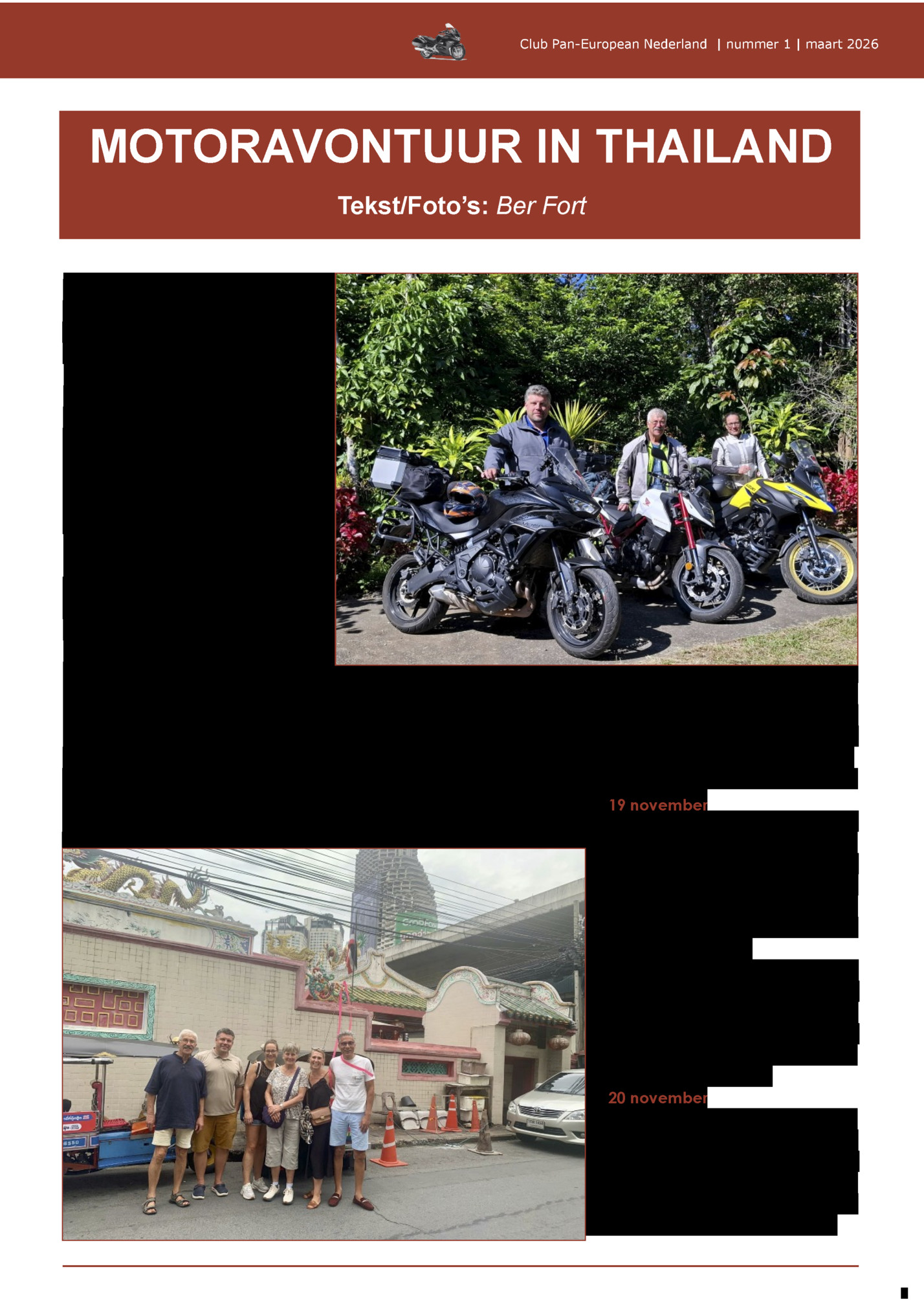 Club Pan-European Nederland | nummer 1 | maart 2026